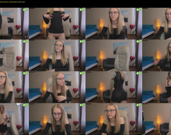 angeellina — 55 minute Chaturbate female cam show recording, 1080p, Aug 3, 2020