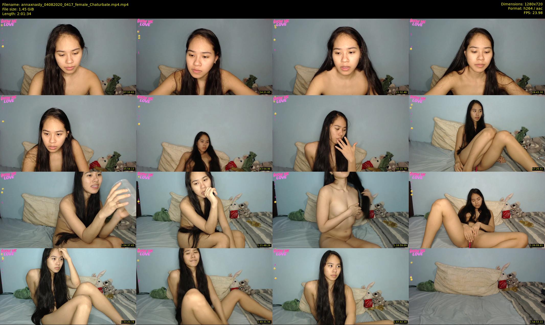 annaxnasty — 122 minute Chaturbate female cam show recording, 720p, Aug 4, 2020