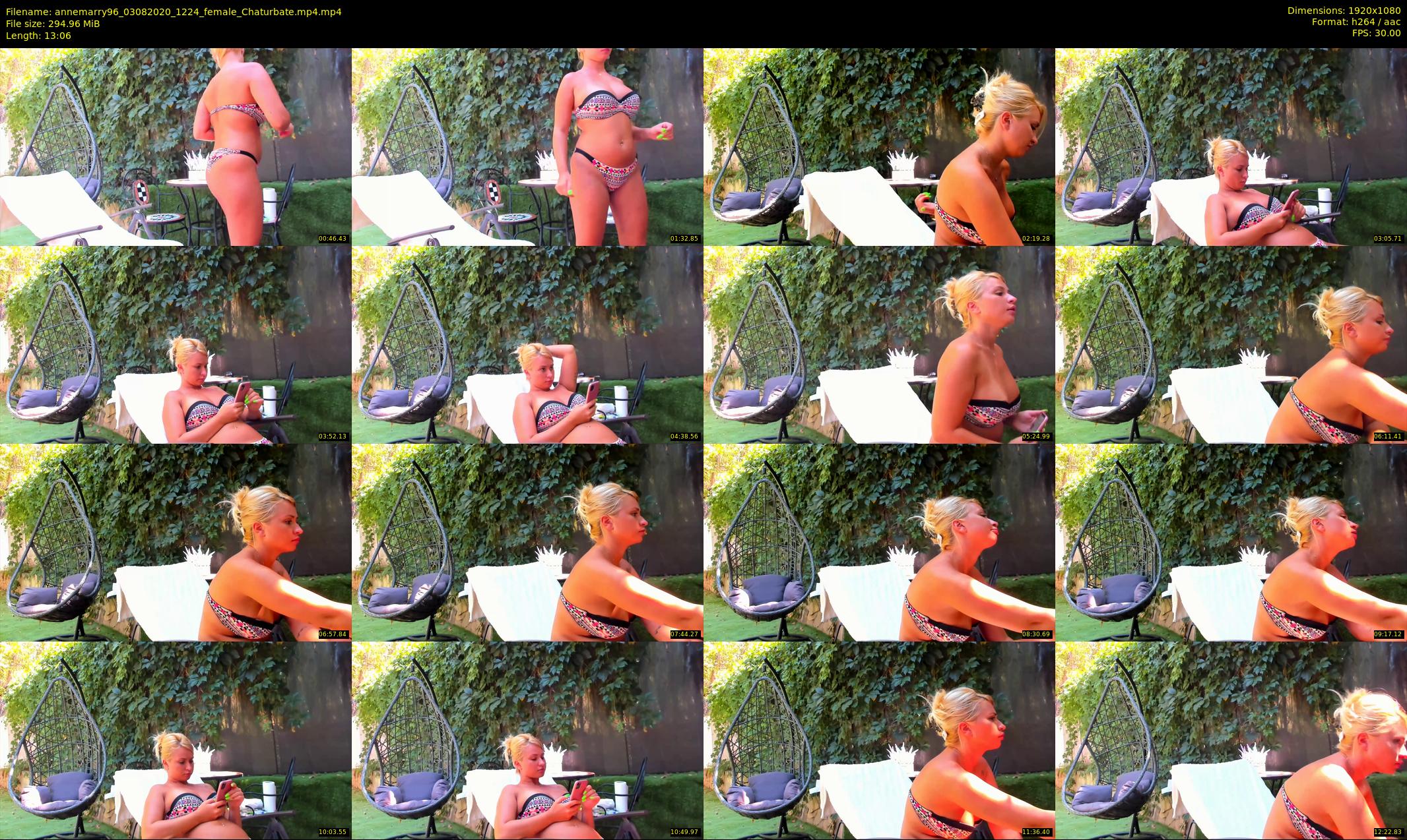 annemarry96 — 14 minute Chaturbate female cam show recording, 1080p, Aug 3, 2020
