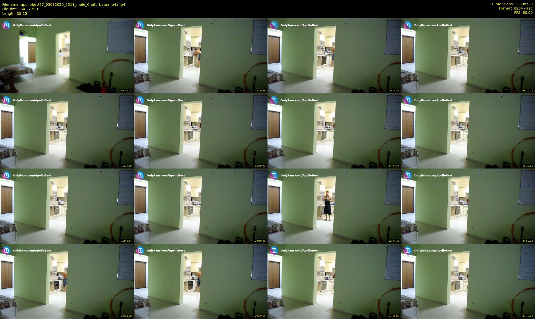 apollobest77 — 36 minute Chaturbate male cam show recording, 720p, Aug 3, 2020