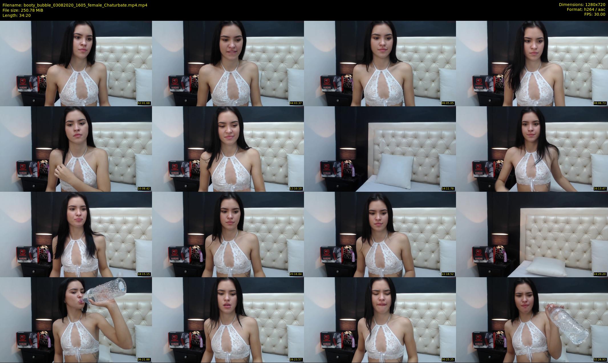 booty_bubble — 35 minute Chaturbate female cam show recording, 720p, Aug 3, 2020