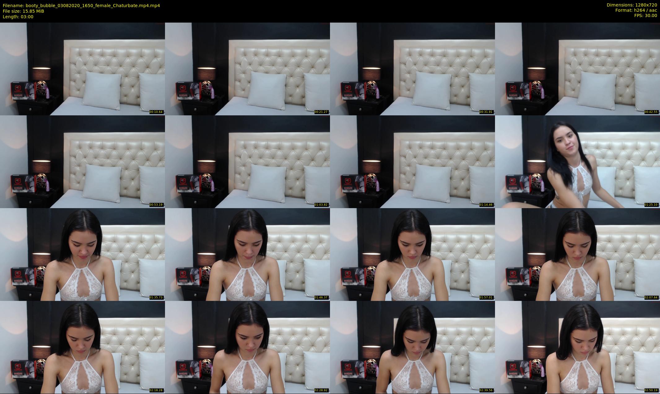 booty_bubble — 3 minute Chaturbate female cam show recording, 720p, Aug 3, 2020