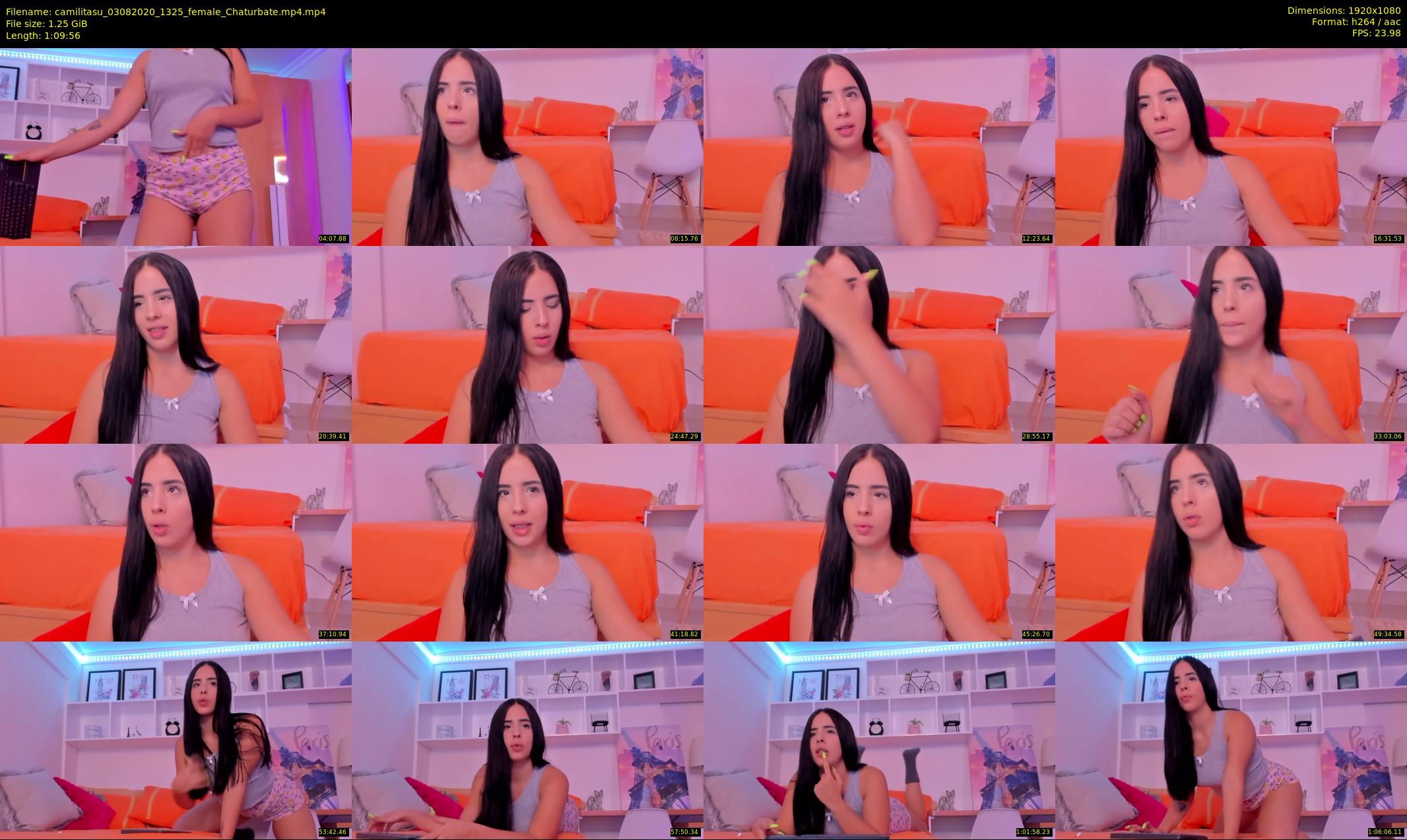 camilitasu — 70 minute Chaturbate female cam show recording, 1080p, Aug 3, 2020