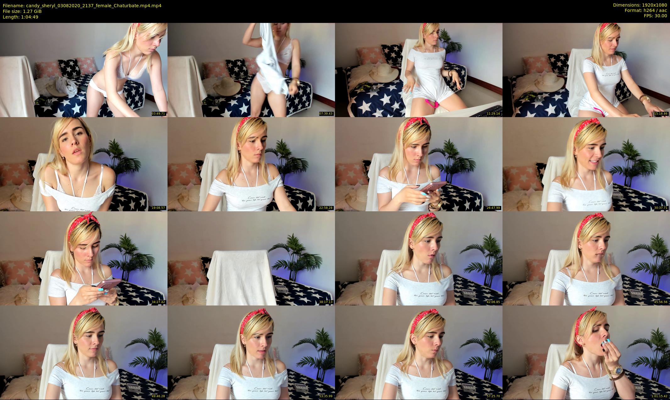 candy_sheryl — 65 minute Chaturbate female cam show recording, 1080p, Aug 3, 2020