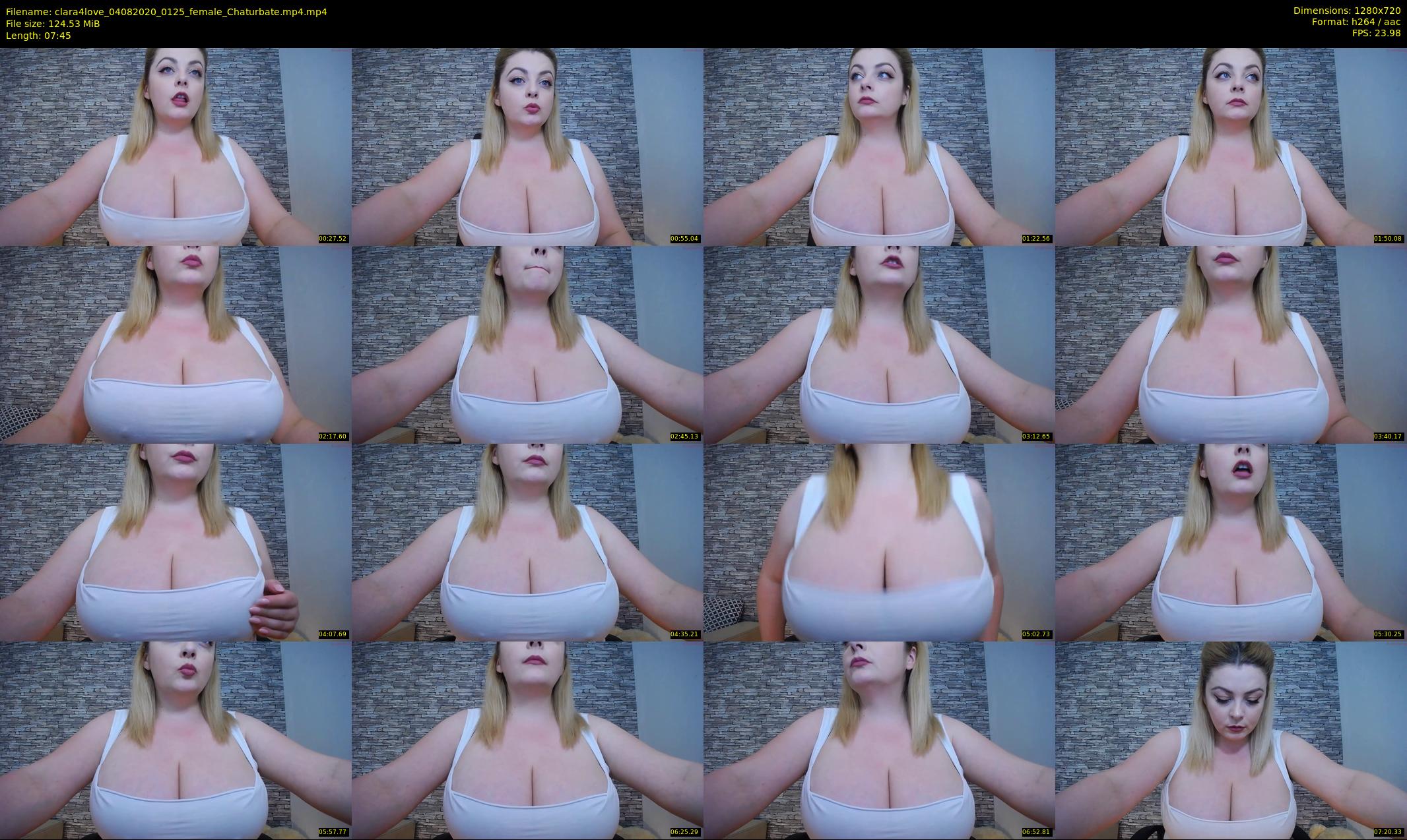 clara4love — 8 minute Chaturbate female cam show recording, 720p, Aug 4, 2020