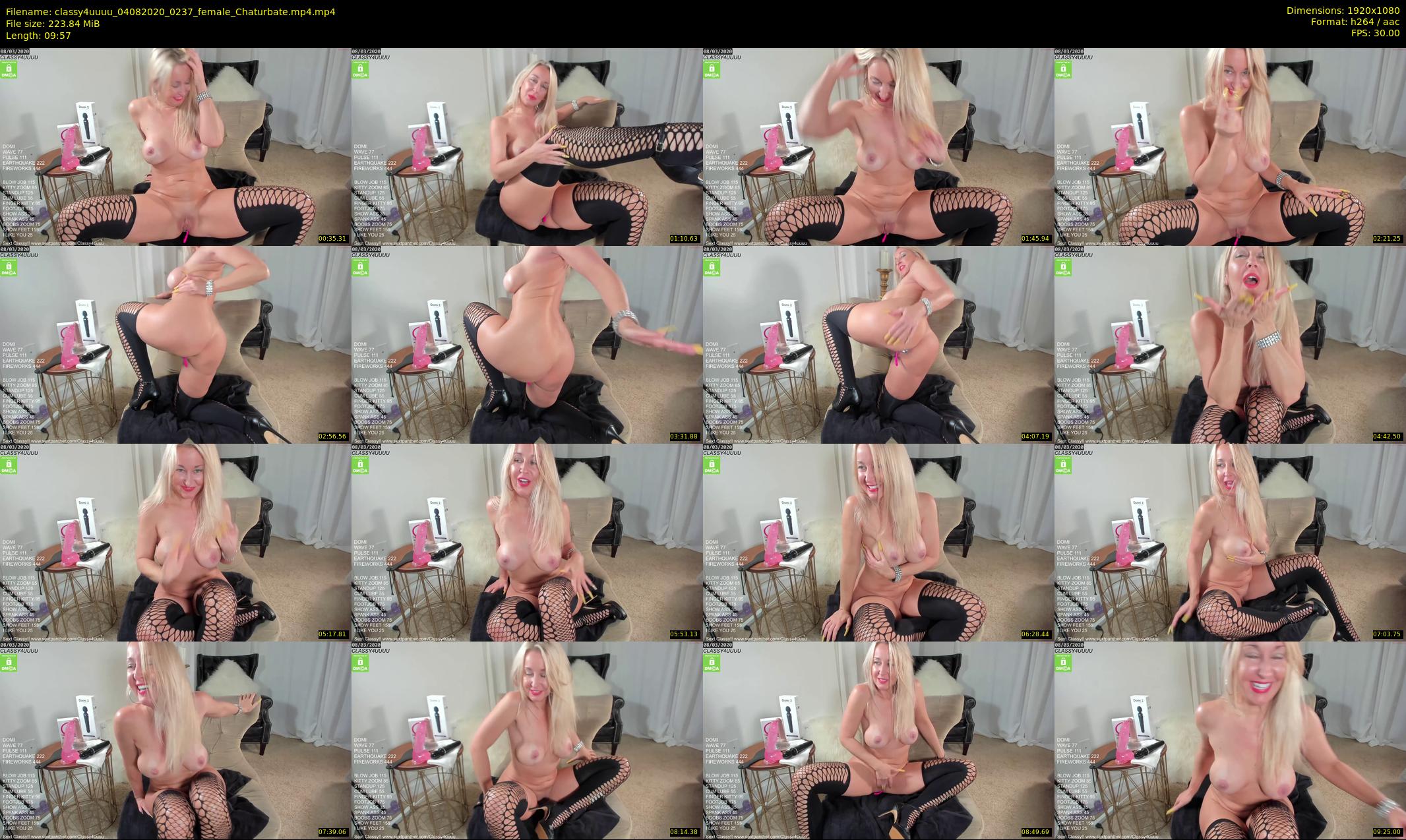 classy4uuuu — 10 minute Chaturbate female cam show recording, 1080p, Aug 4, 2020