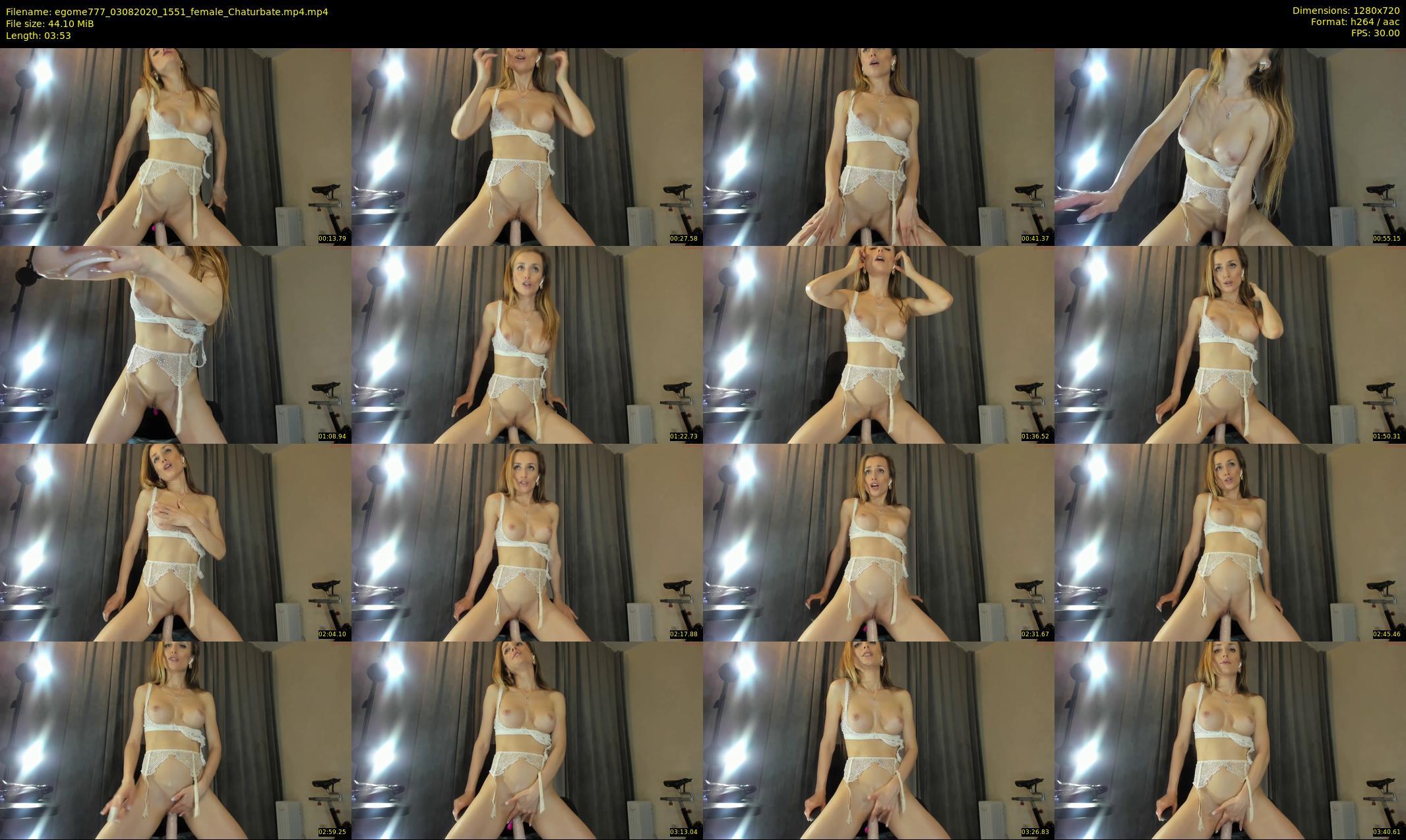 egome777 — 4 minute Chaturbate female cam show recording, 720p, Aug 3, 2020