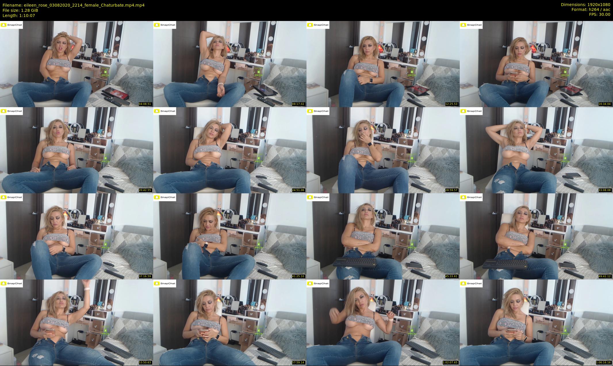 eileen_rose — 71 minute Chaturbate female cam show recording, 1080p, Aug 3, 2020