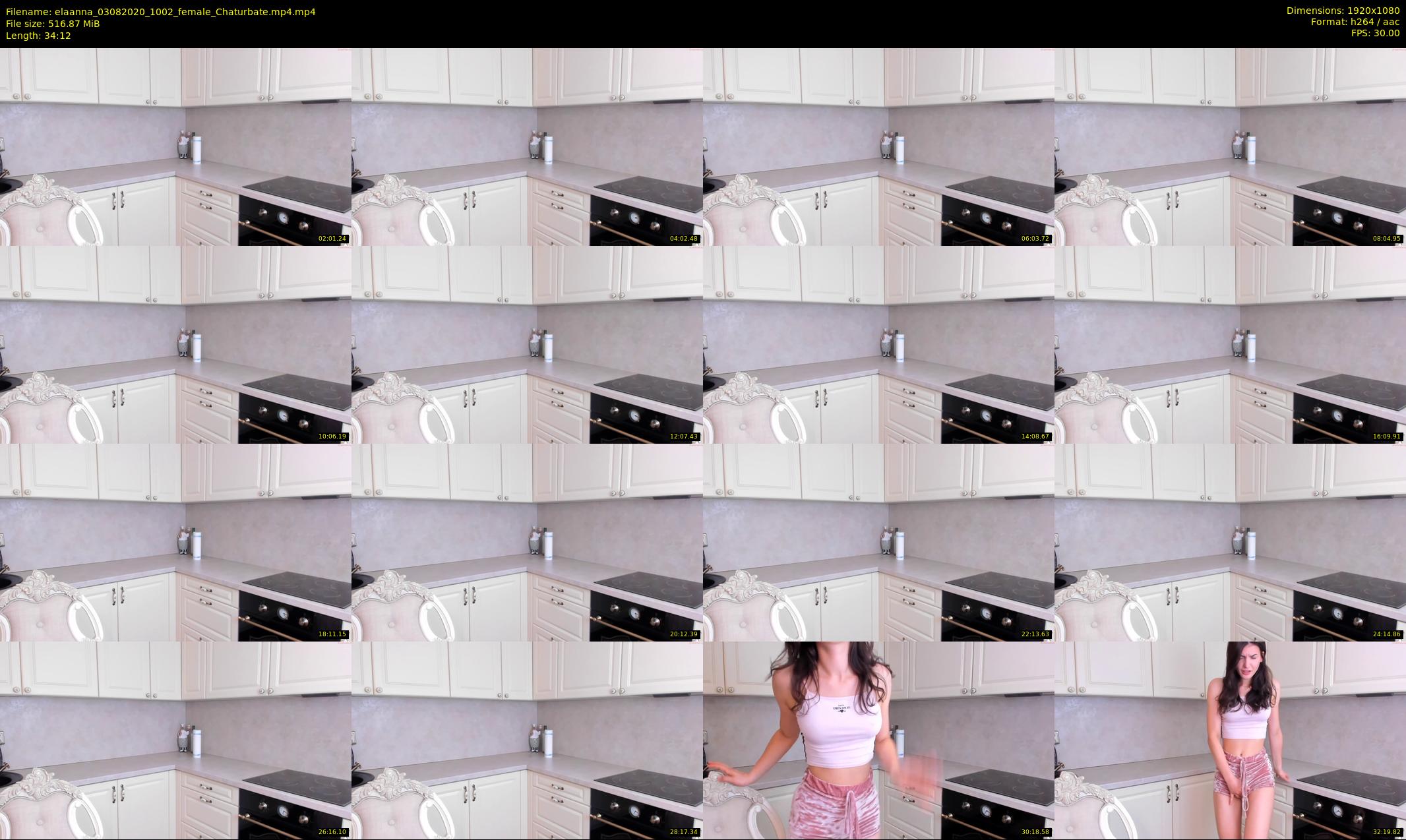 elaanna — 35 minute Chaturbate female cam show recording, 1080p, Aug 3, 2020