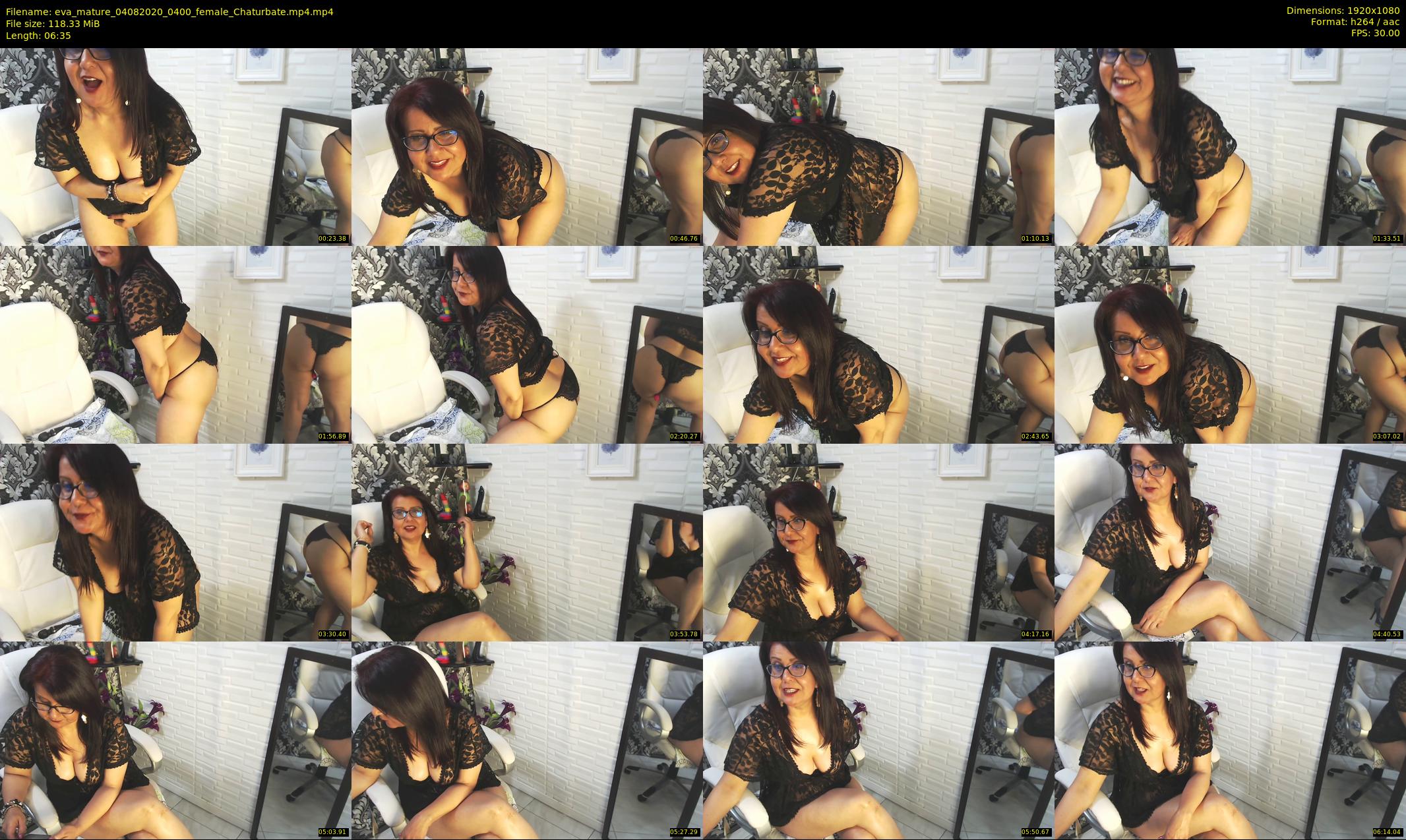 eva_mature — 7 minute Chaturbate female cam show recording, 1080p, Aug 4, 2020