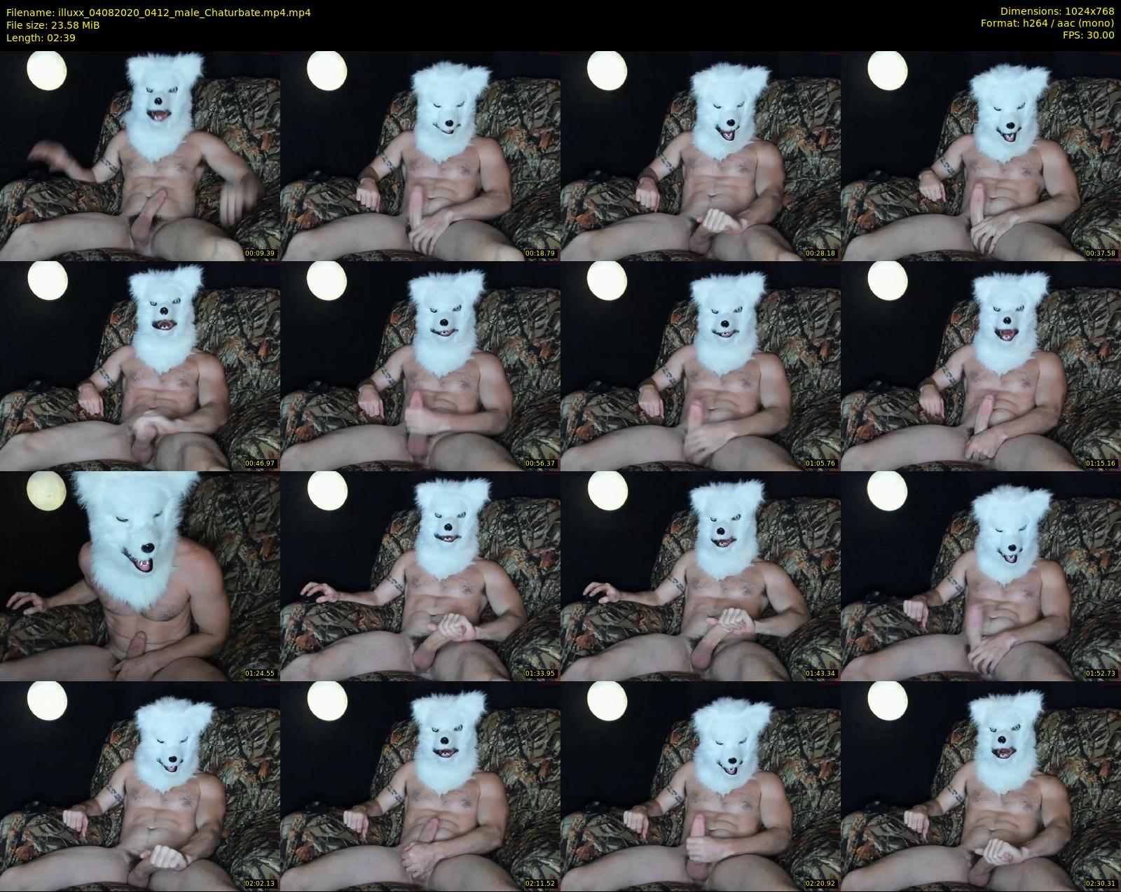 illuxx — 3 minute Chaturbate male cam show recording, 720p, Aug 4, 2020