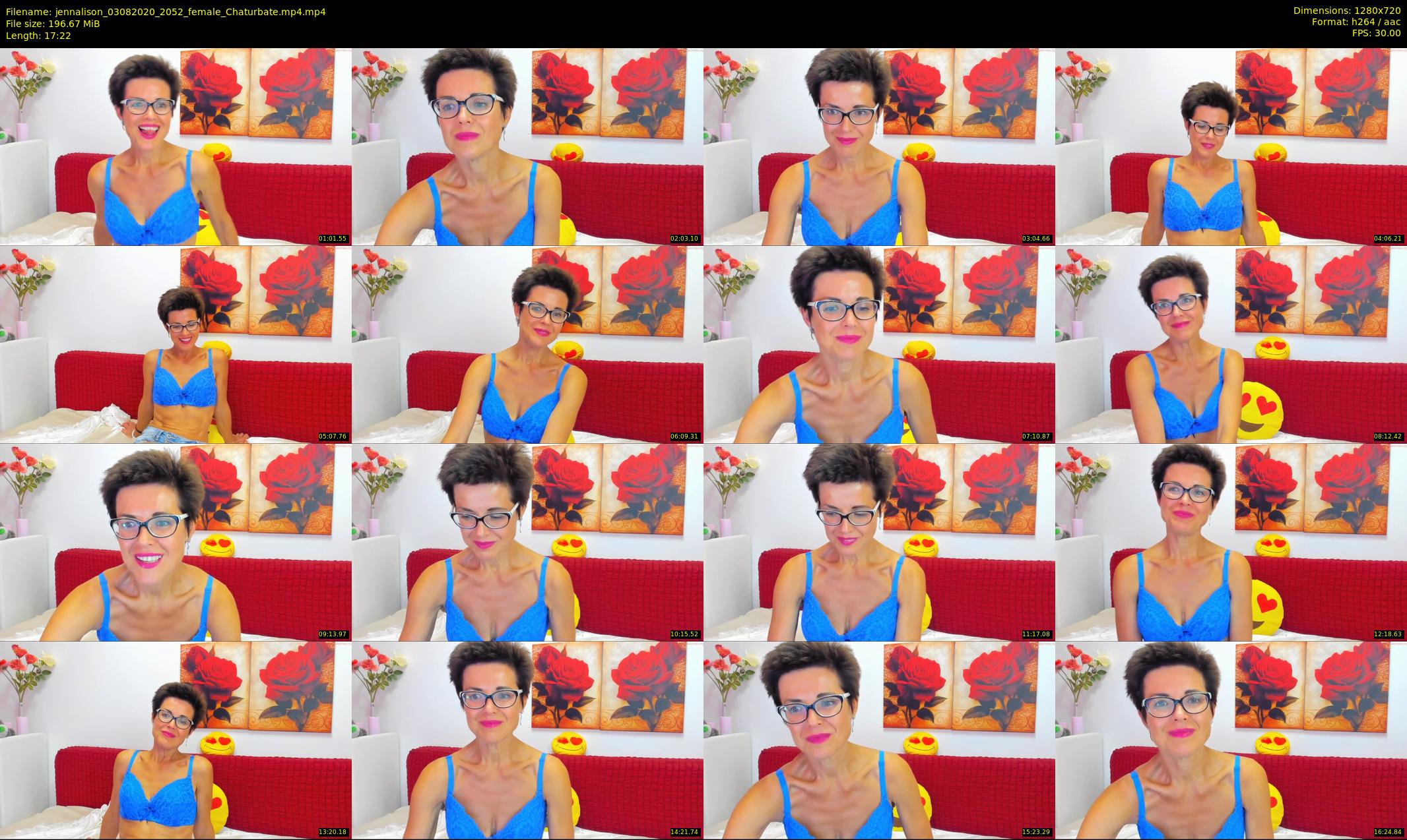 jennalison — 18 minute Chaturbate female cam show recording, 720p, Aug 3, 2020