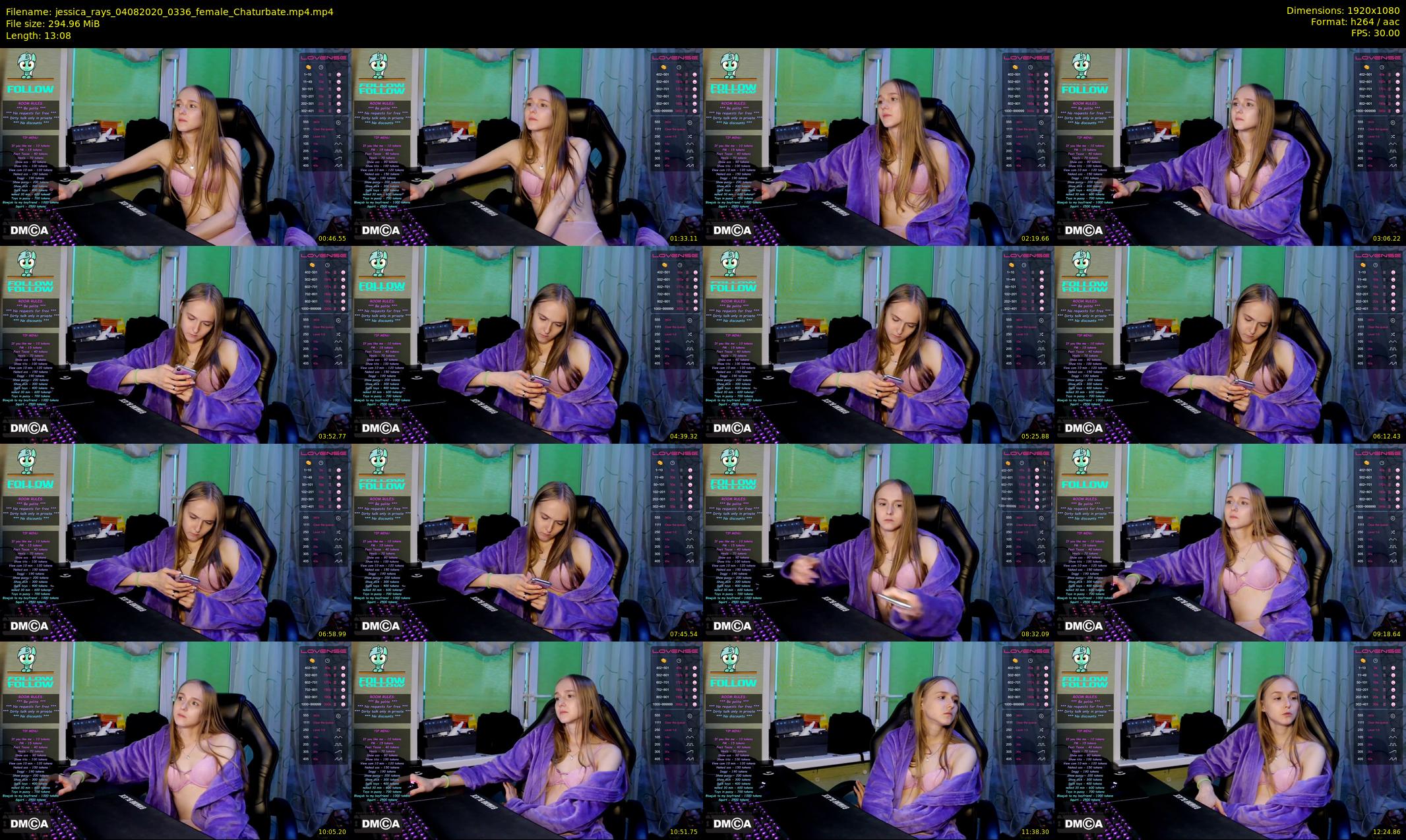 jessica_rays — 14 minute Chaturbate couple cam show recording, 1080p, Aug 4, 2020