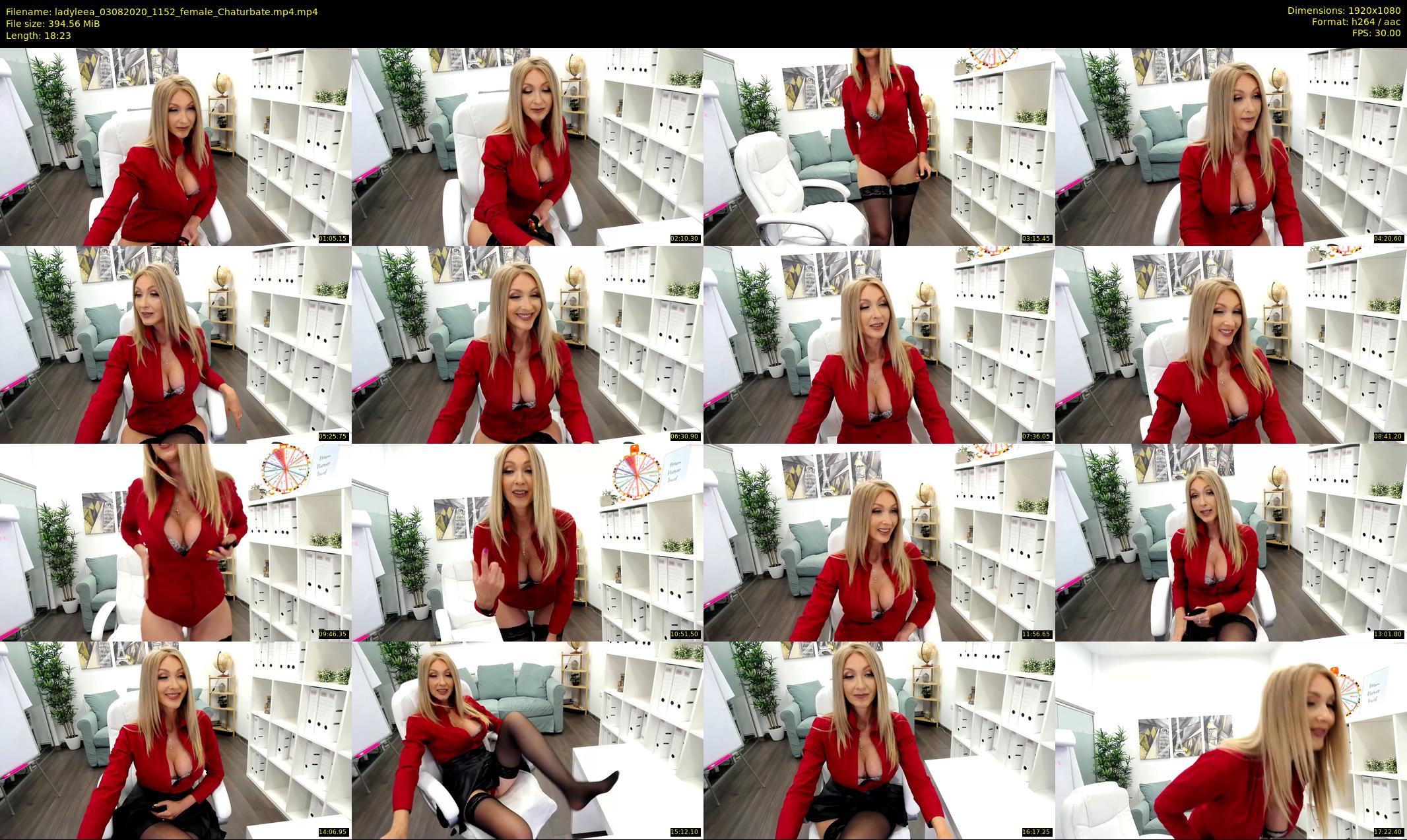ladyleea — 19 minute Chaturbate female cam show recording, 1080p, Aug 3, 2020