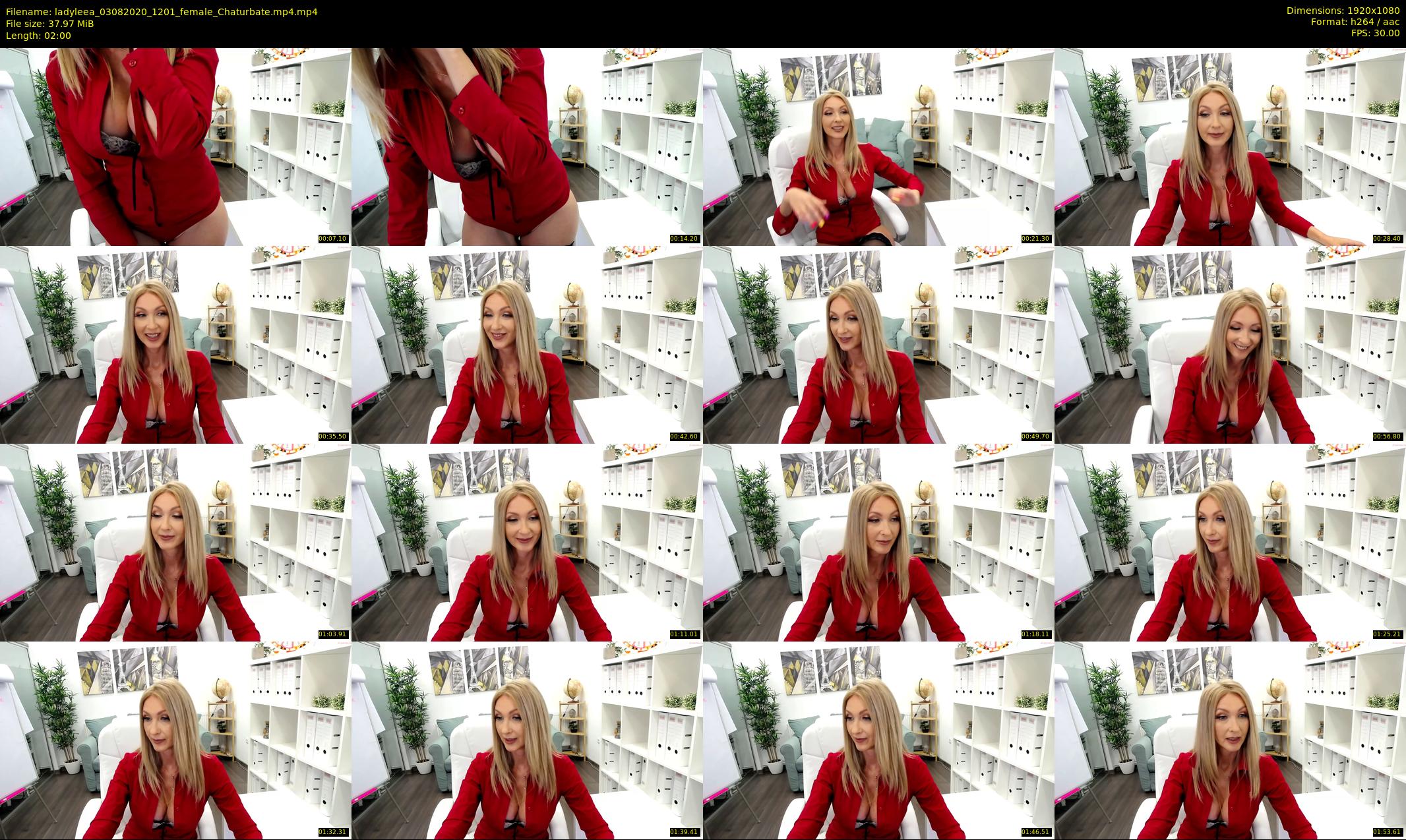 ladyleea — 2 minute Chaturbate female cam show recording, 1080p, Aug 3, 2020