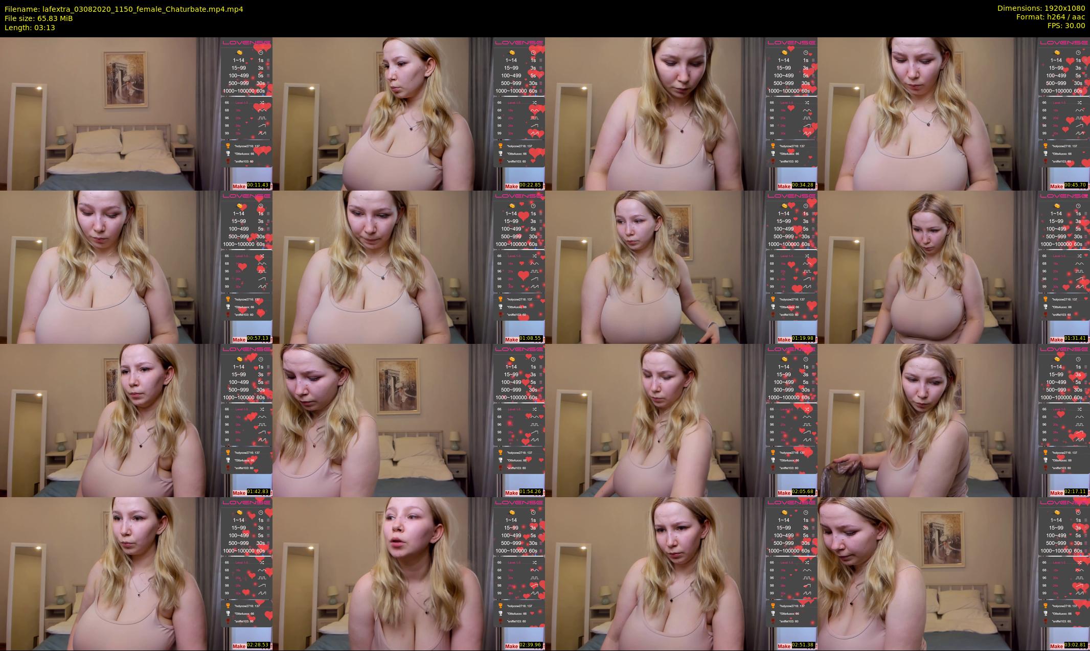 lafextra — 4 minute Chaturbate female cam show recording, 1080p, Aug 3, 2020
