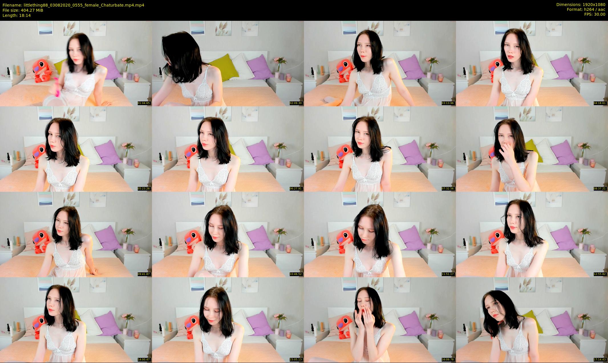 littlething88 — 19 minute Chaturbate female cam show recording, 1080p, Aug 3, 2020