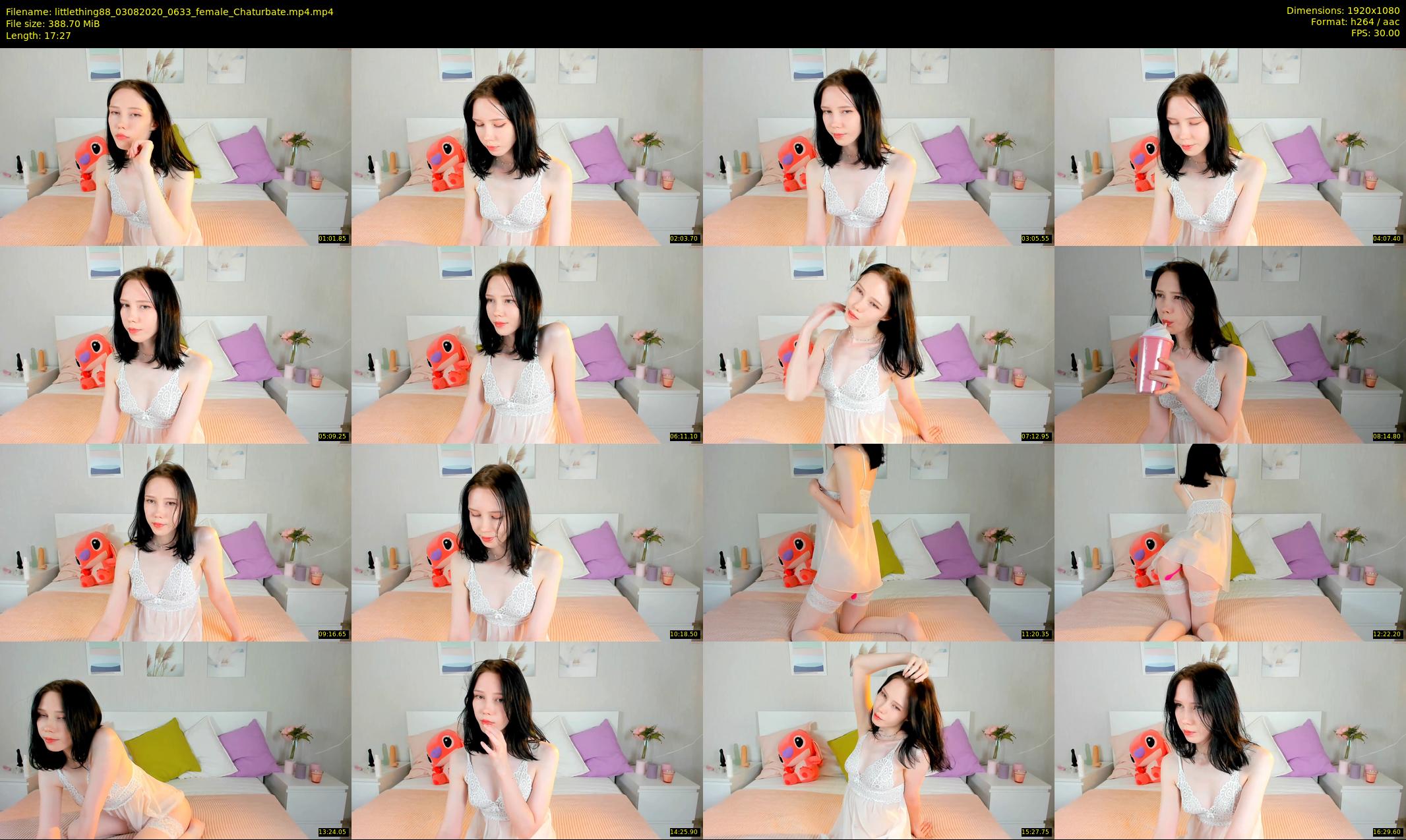 littlething88 — 18 minute Chaturbate female cam show recording, 1080p, Aug 3, 2020