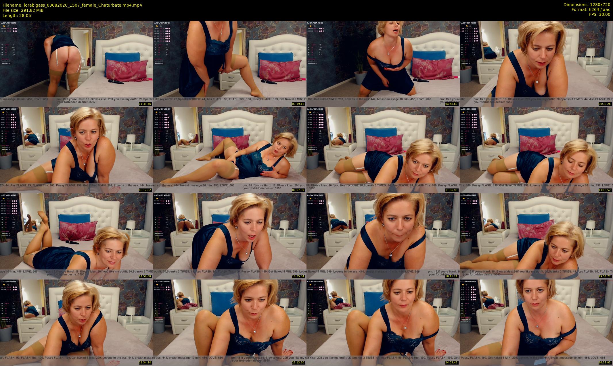 lorabigass — 29 minute Chaturbate female cam show recording, 720p, Aug 3, 2020