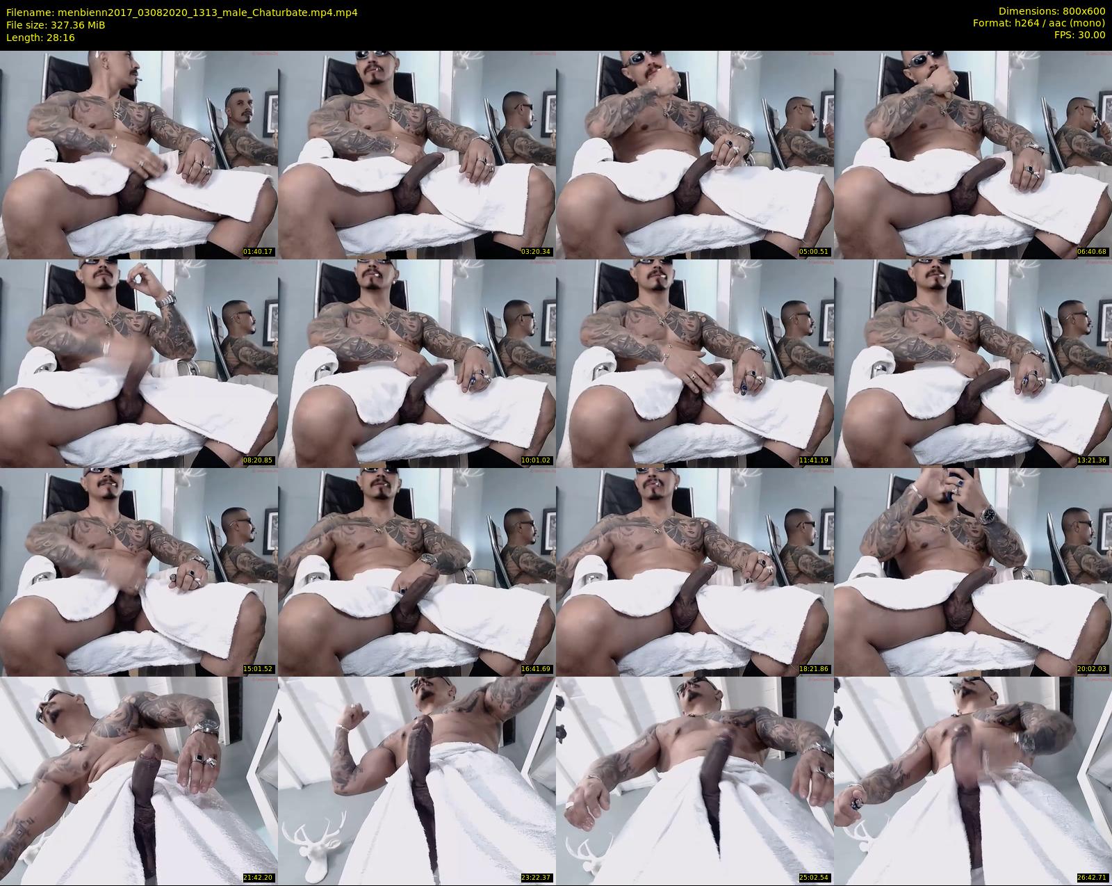 menbienn2017 — 29 minute Chaturbate male cam show recording, 480p, Aug 3, 2020