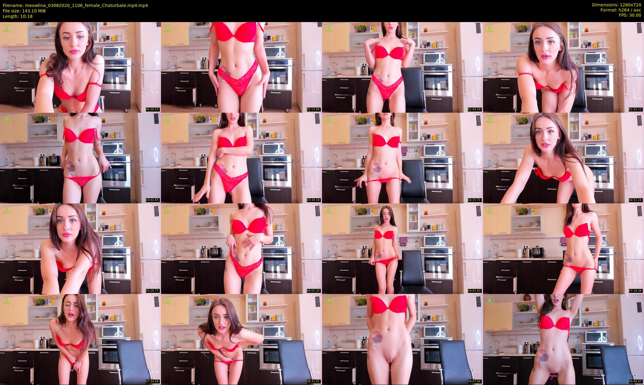 meowlina — 11 minute Chaturbate female cam show recording, 720p, Aug 3, 2020