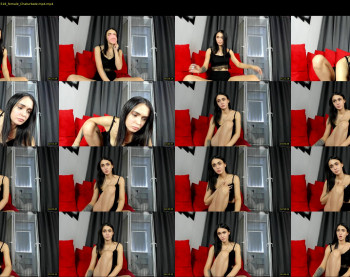 milanatwice — 8 minute Chaturbate female cam show recording, 1080p, Aug 3, 2020