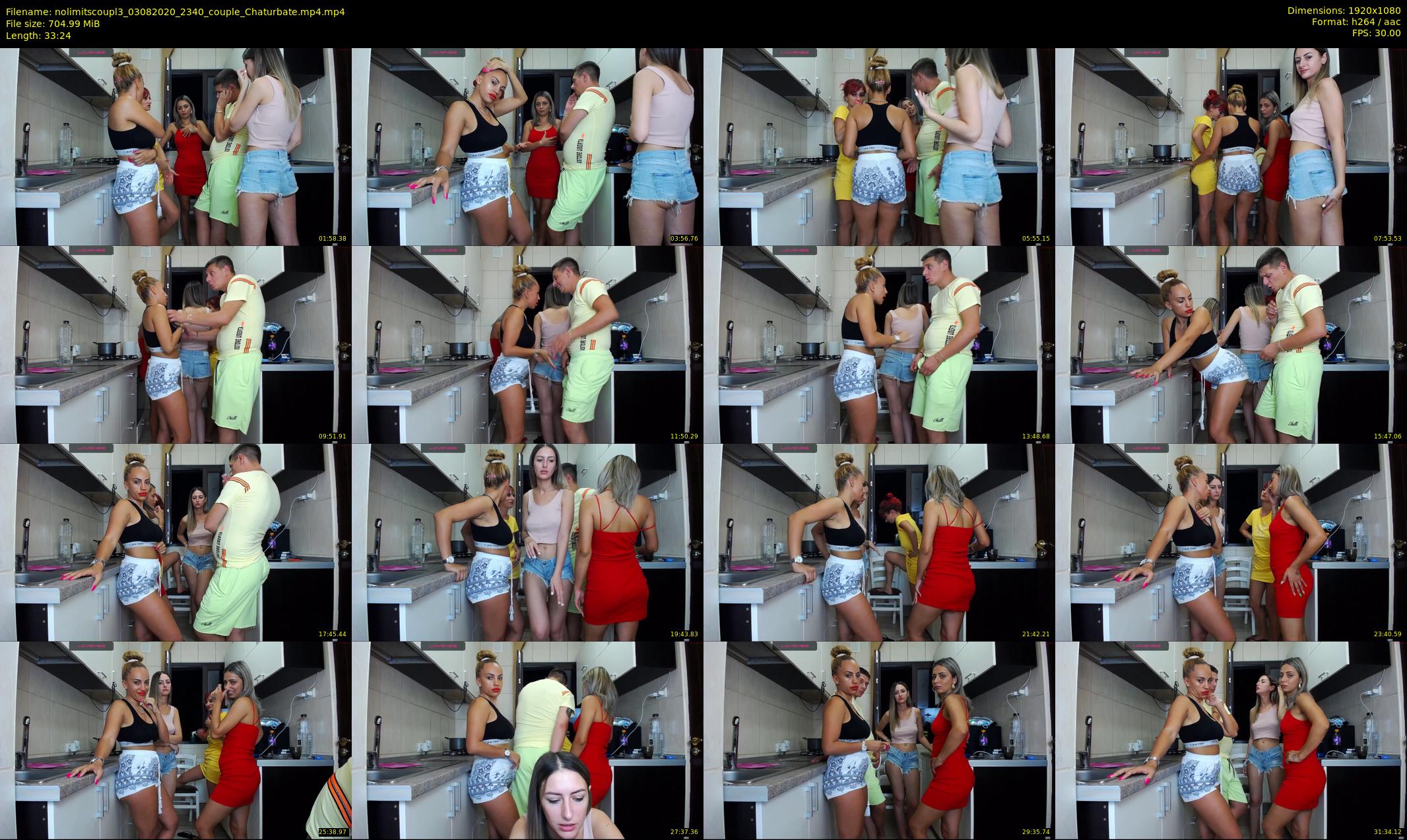 nolimitscoupl3 — 34 minute Chaturbate couple cam show recording, 1080p, Aug 3, 2020