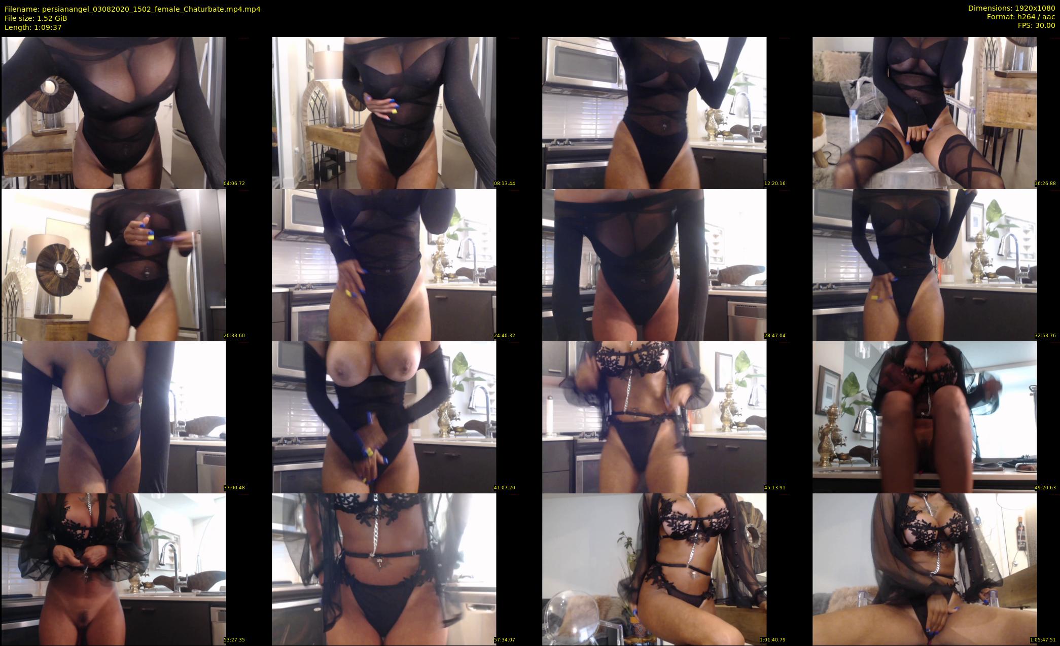 persianangel — 70 minute Chaturbate female cam show recording, 1080p, Aug 3, 2020