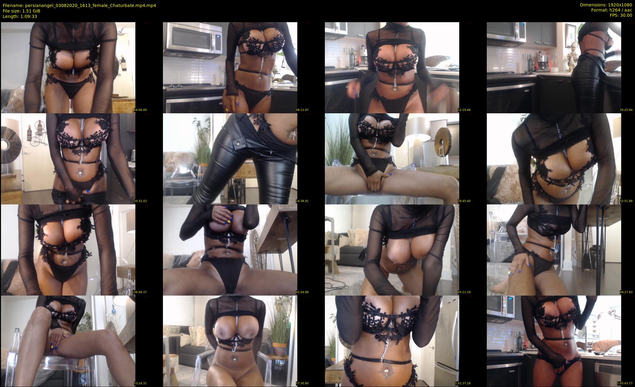persianangel — 70 minute Chaturbate female cam show recording, 1080p, Aug 3, 2020