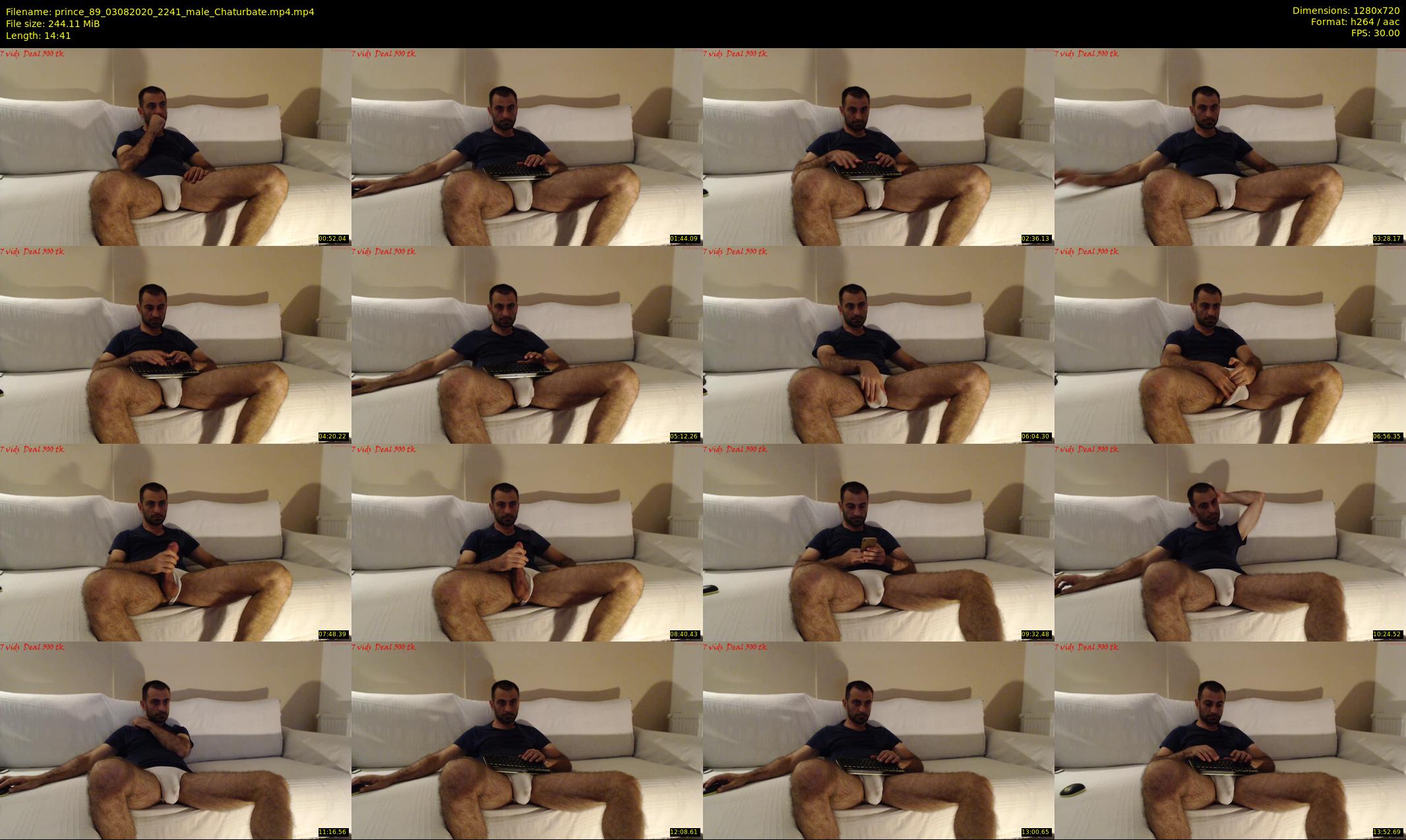 prince_89 — 15 minute Chaturbate male cam show recording, 720p, Aug 3, 2020