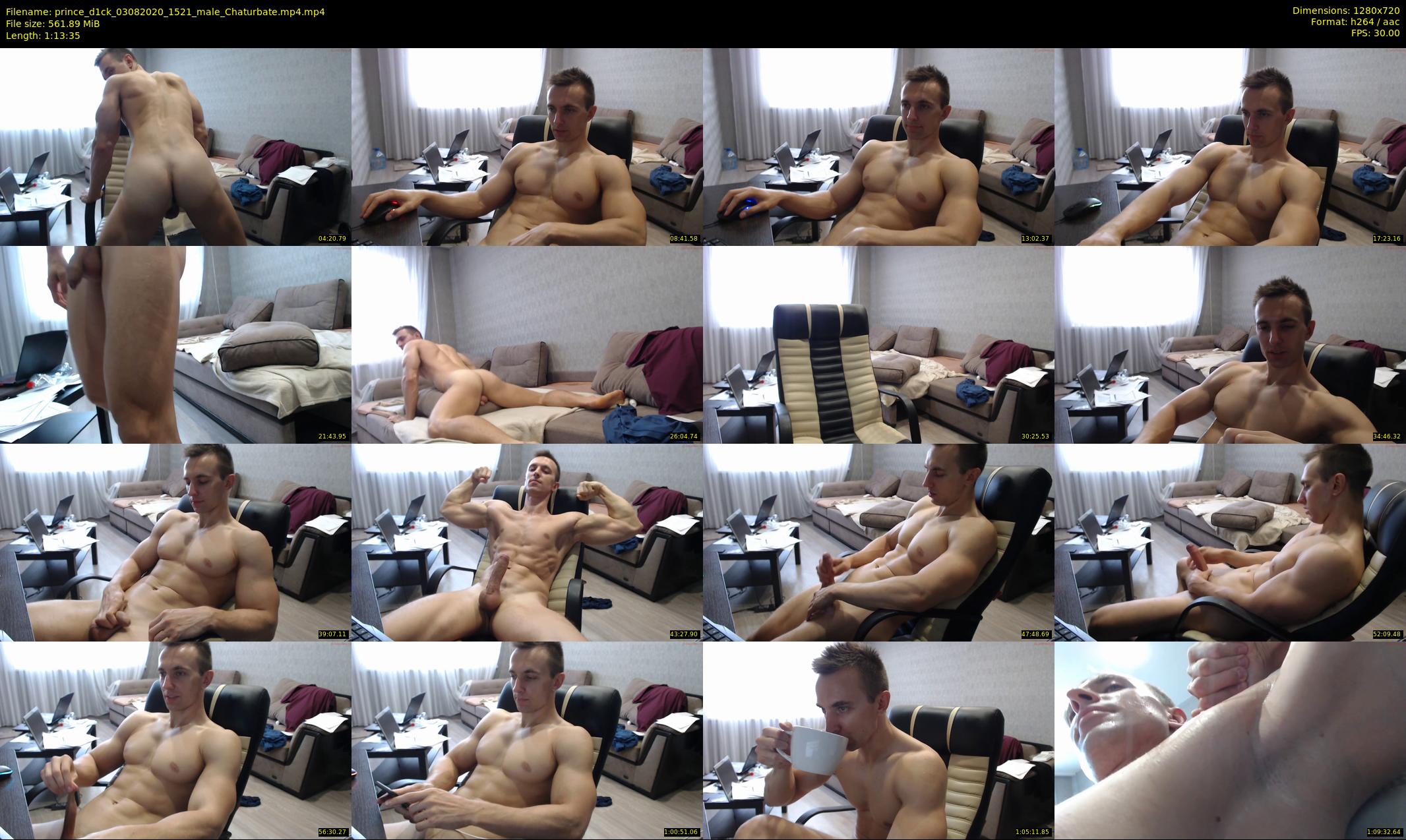 prince_d1ck — 74 minute Chaturbate male cam show recording, 720p, Aug 3, 2020