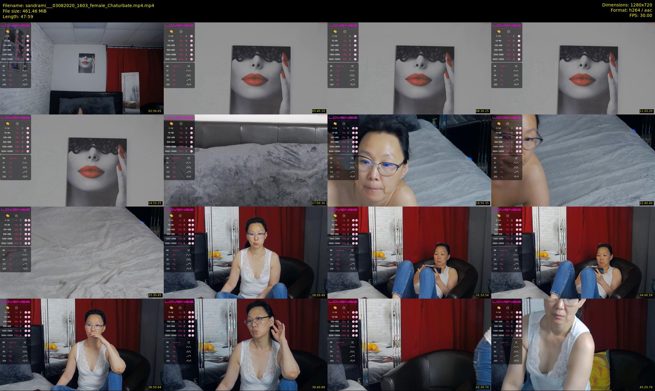 sandrami__ — 48 minute Chaturbate female cam show recording, 720p, Aug 3, 2020