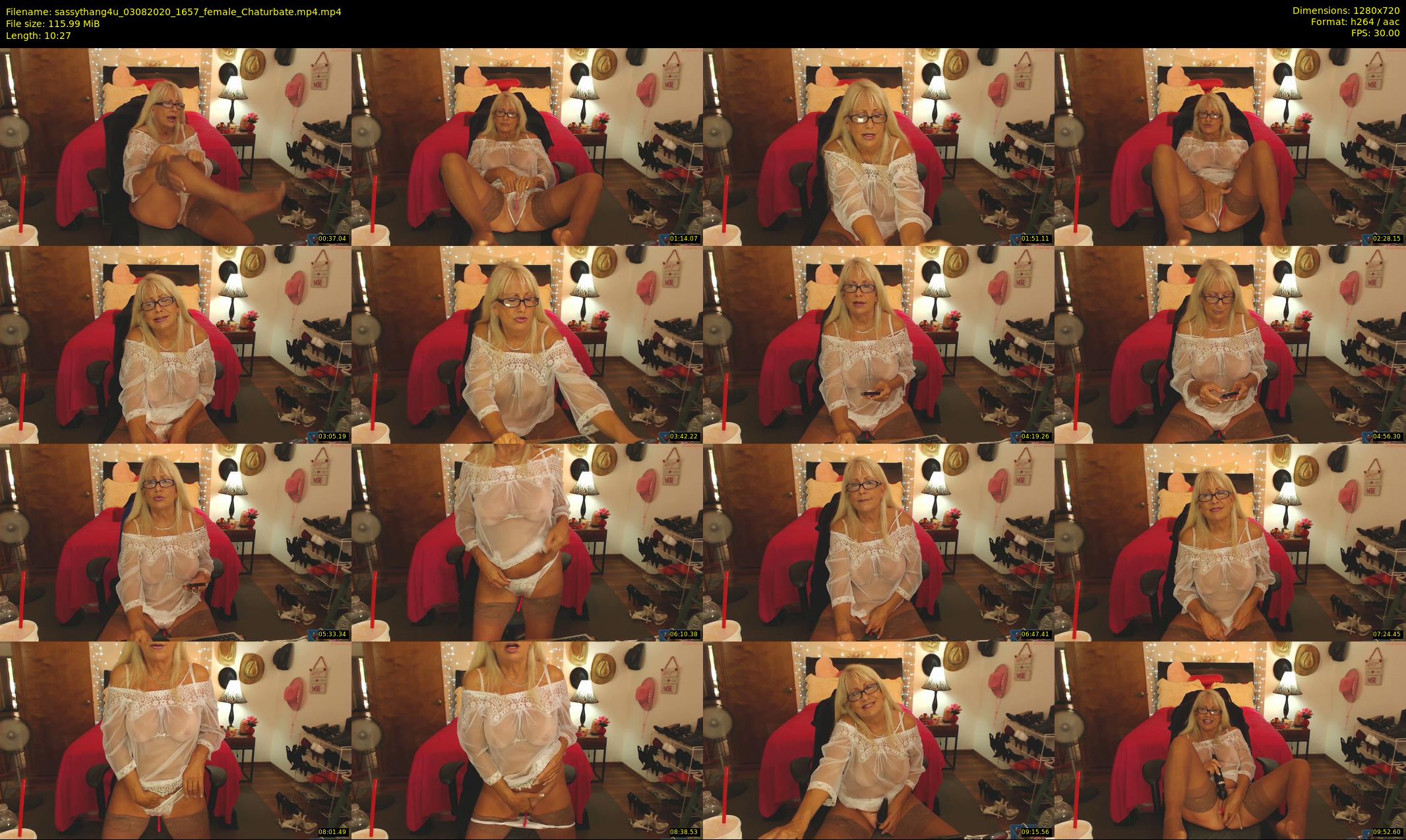 sassythang4u — 11 minute Chaturbate female cam show recording, 720p, Aug 3, 2020