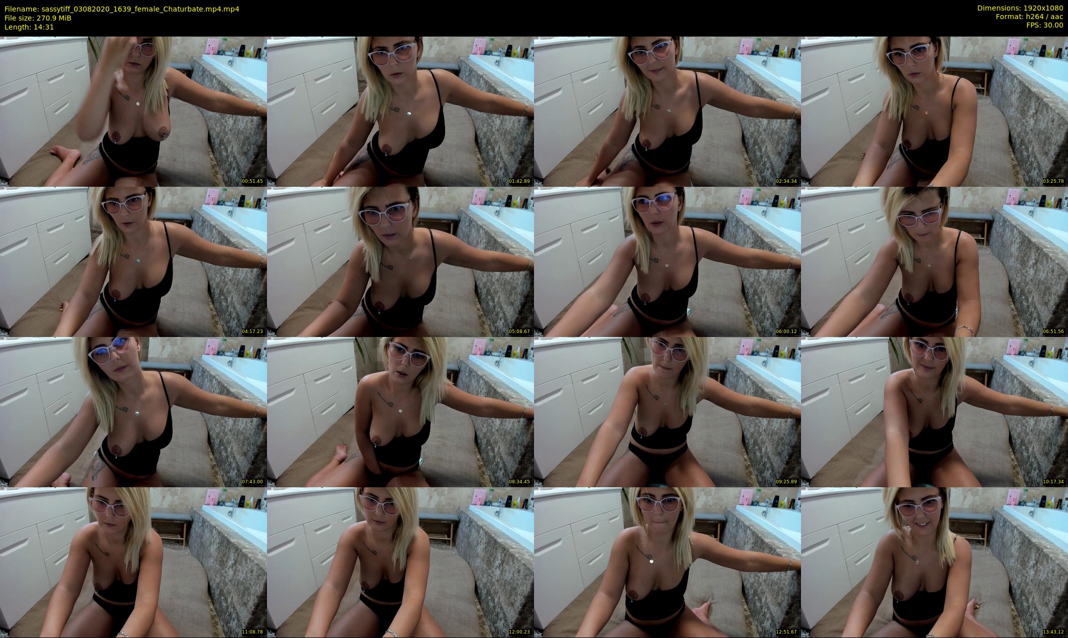 sassytiff — 15 minute Chaturbate couple cam show recording, 1080p, Aug 3, 2020