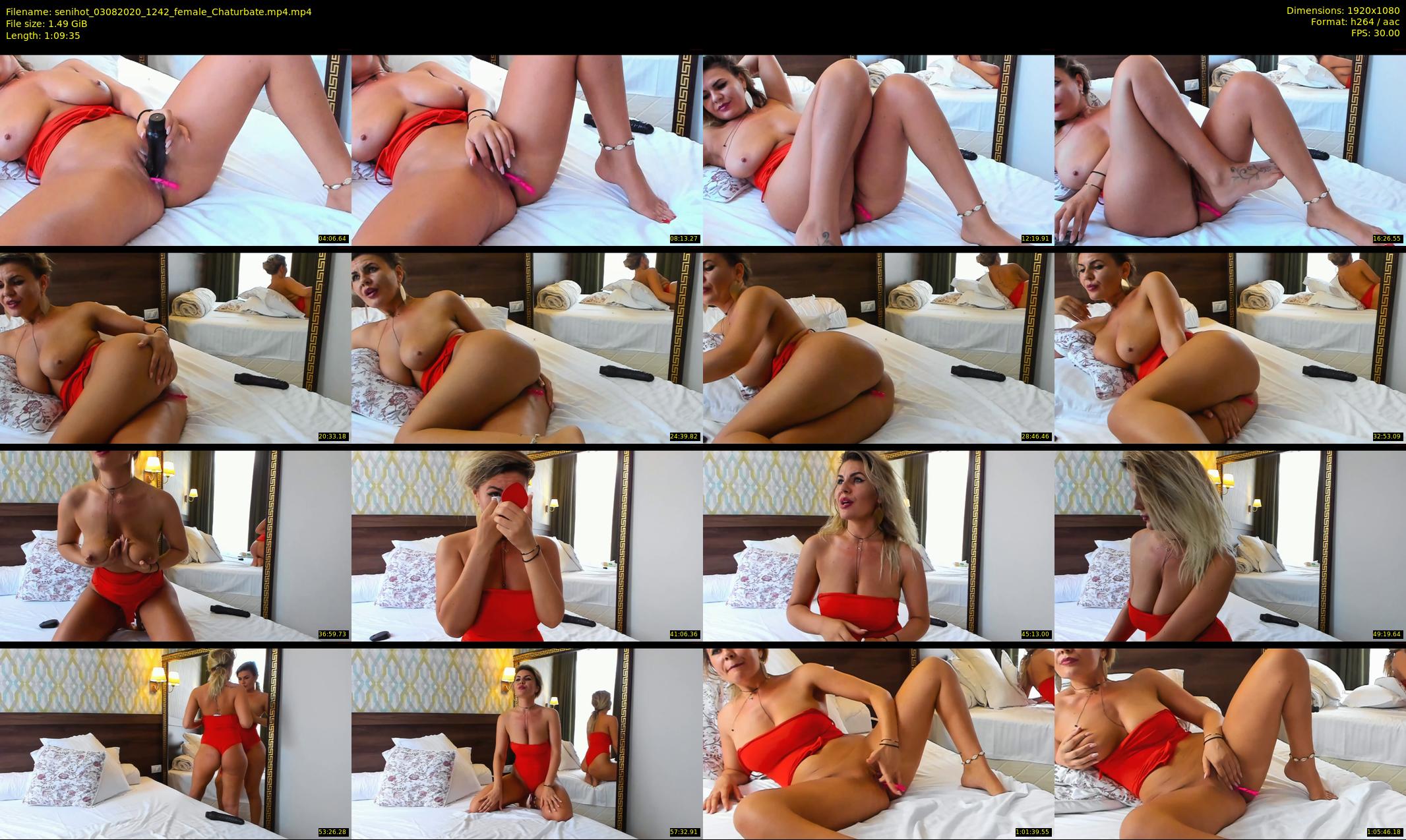 senihot — 70 minute Chaturbate female cam show recording, 1080p, Aug 3, 2020