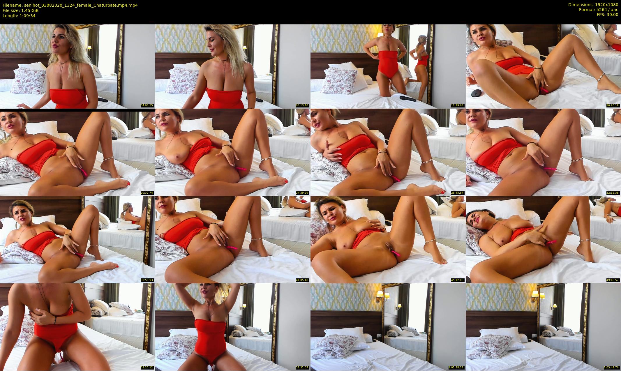 senihot — 70 minute Chaturbate female cam show recording, 1080p, Aug 3, 2020