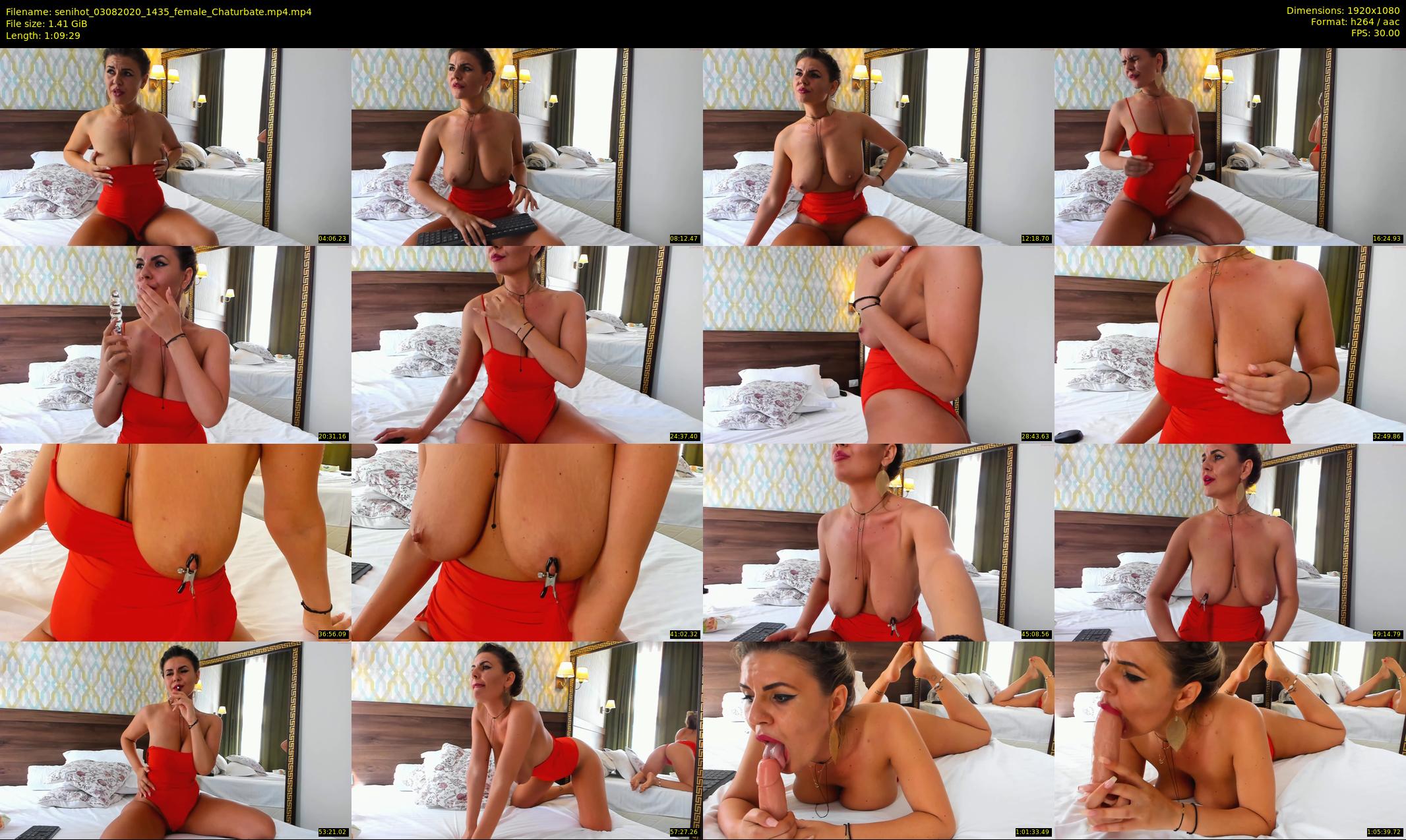 senihot — 70 minute Chaturbate female cam show recording, 1080p, Aug 3, 2020
