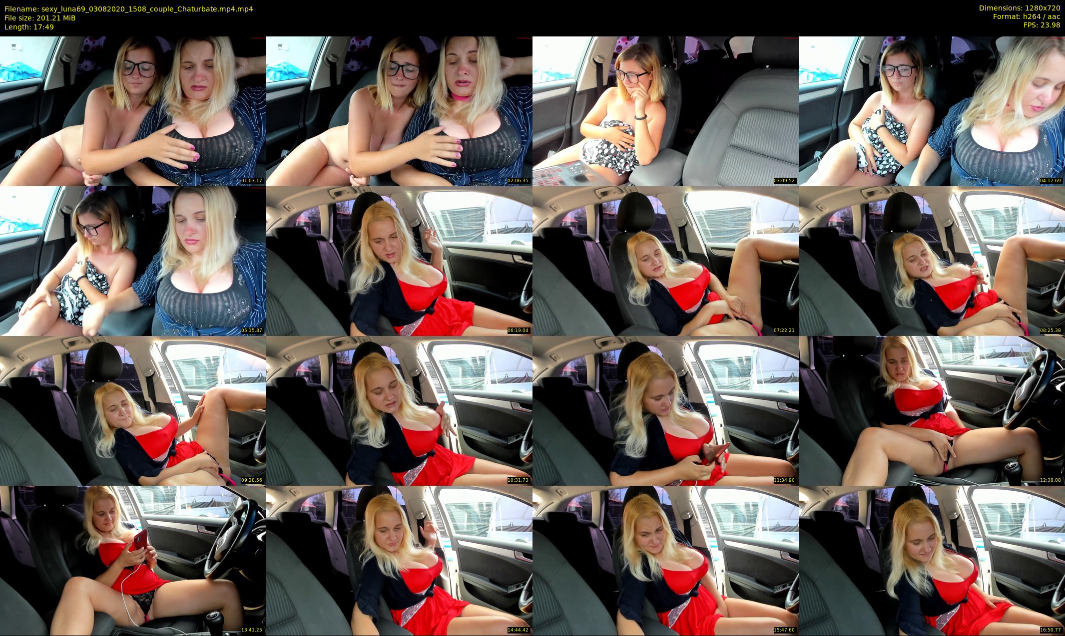 sexy_luna69 — 18 minute Chaturbate couple cam show recording, 720p, Aug 3, 2020