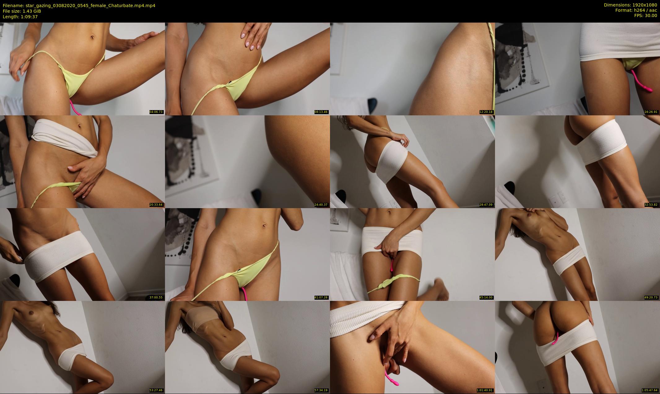 star_gazing — 70 minute Chaturbate female cam show recording, 1080p, Aug 3, 2020