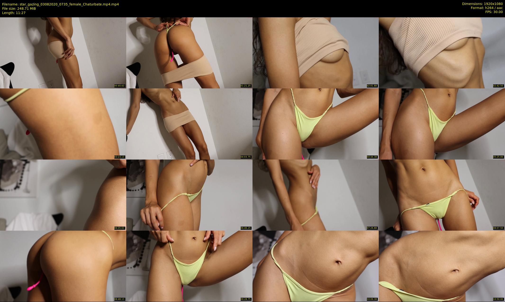 star_gazing — 12 minute Chaturbate female cam show recording, 1080p, Aug 3, 2020