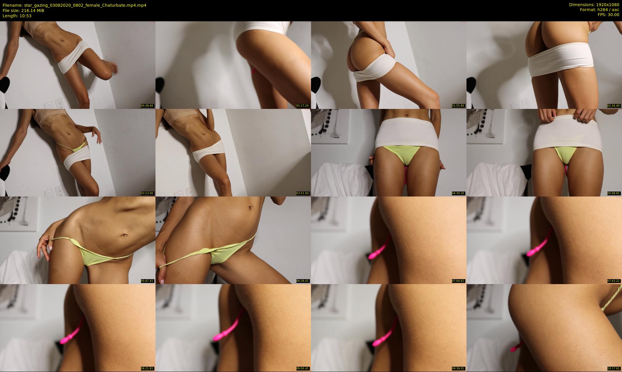 star_gazing — 11 minute Chaturbate female cam show recording, 1080p, Aug 3, 2020