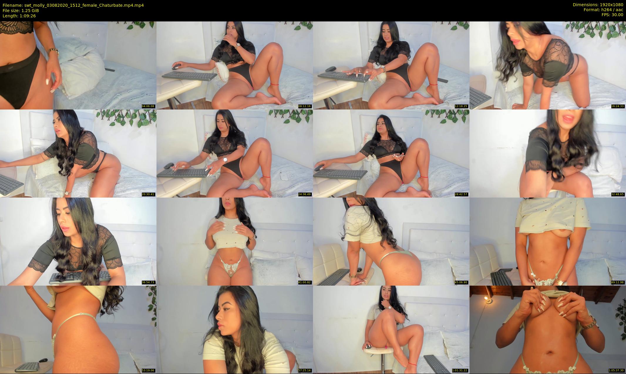 swt_molly — 70 minute Chaturbate female cam show recording, 1080p, Aug 3, 2020