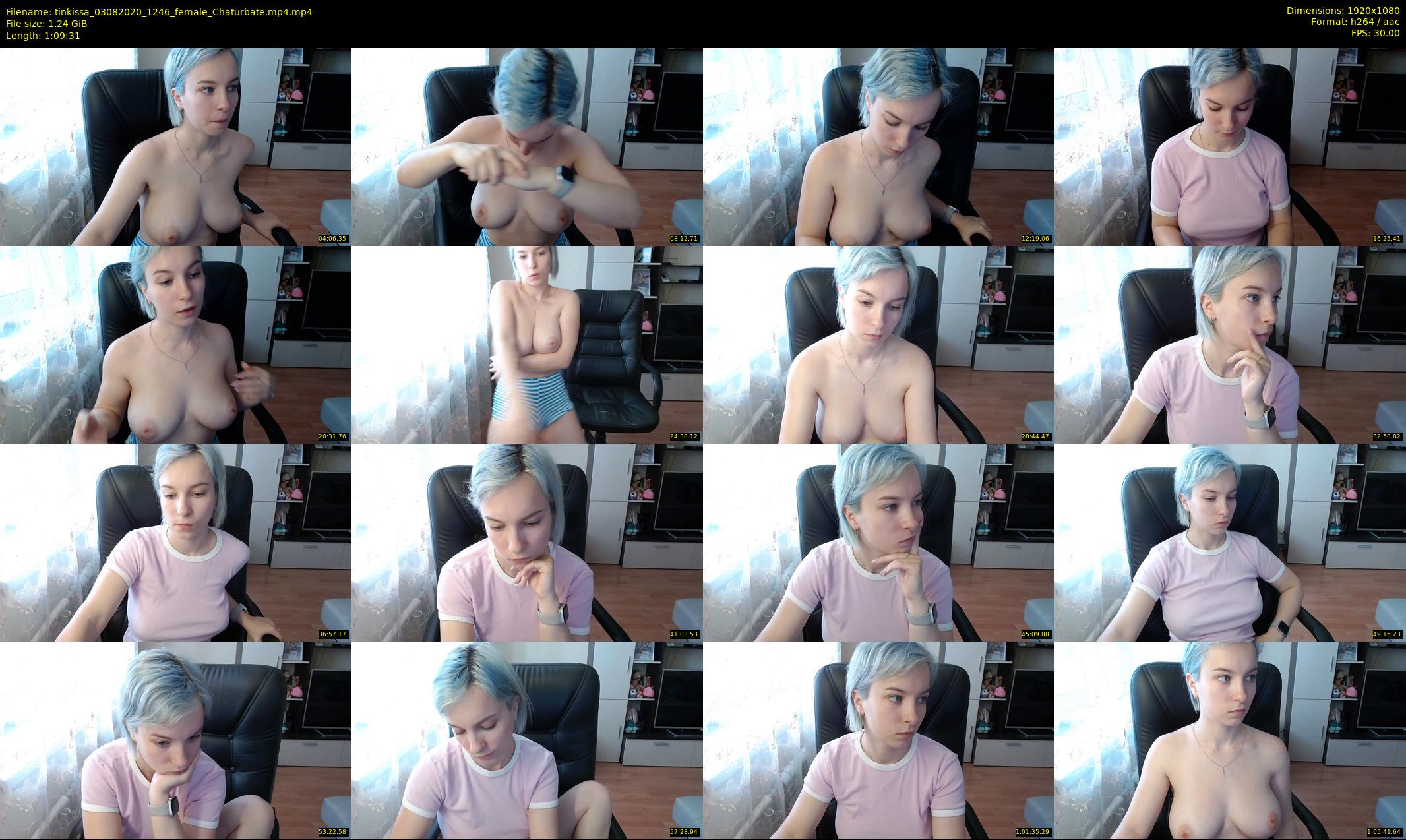 tinkissa — 70 minute Chaturbate couple cam show recording, 1080p, Aug 3, 2020