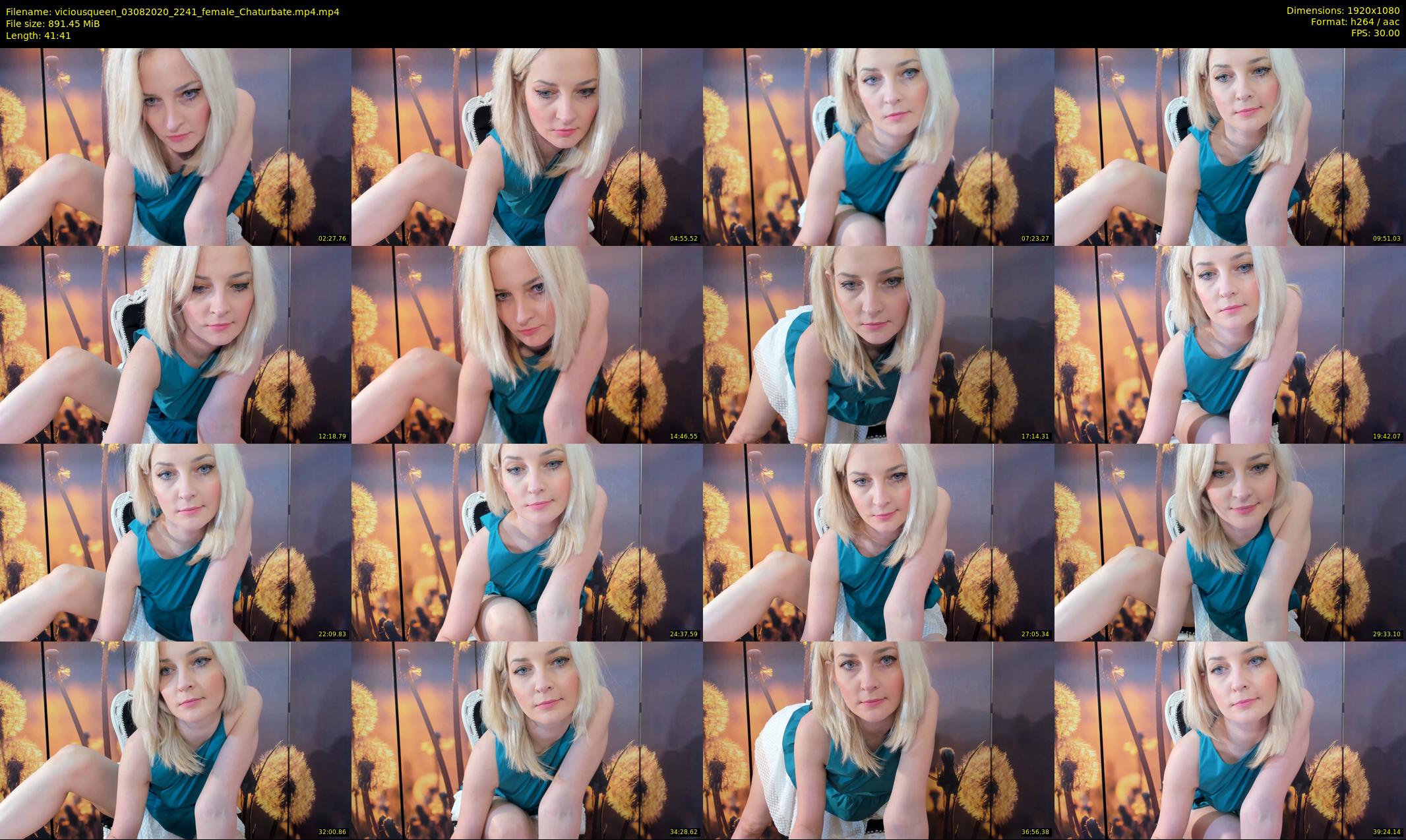 viciousqueen — 42 minute Chaturbate female cam show recording, 1080p, Aug 3, 2020