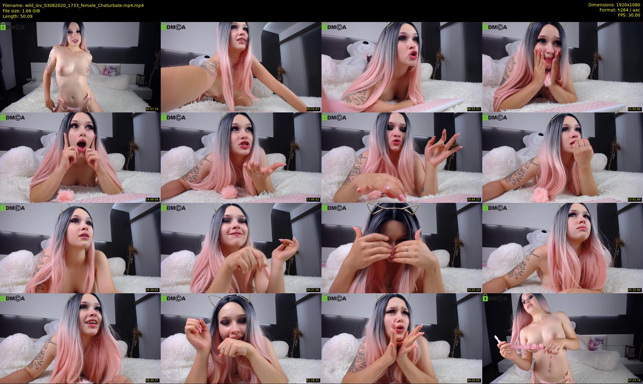wild_lov — 51 minute Chaturbate female cam show recording, 1080p, Aug 3, 2020