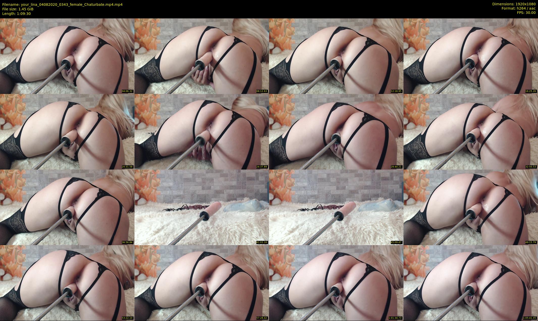 your_lina — 70 minute Chaturbate female cam show recording, 1080p, Aug 4, 2020