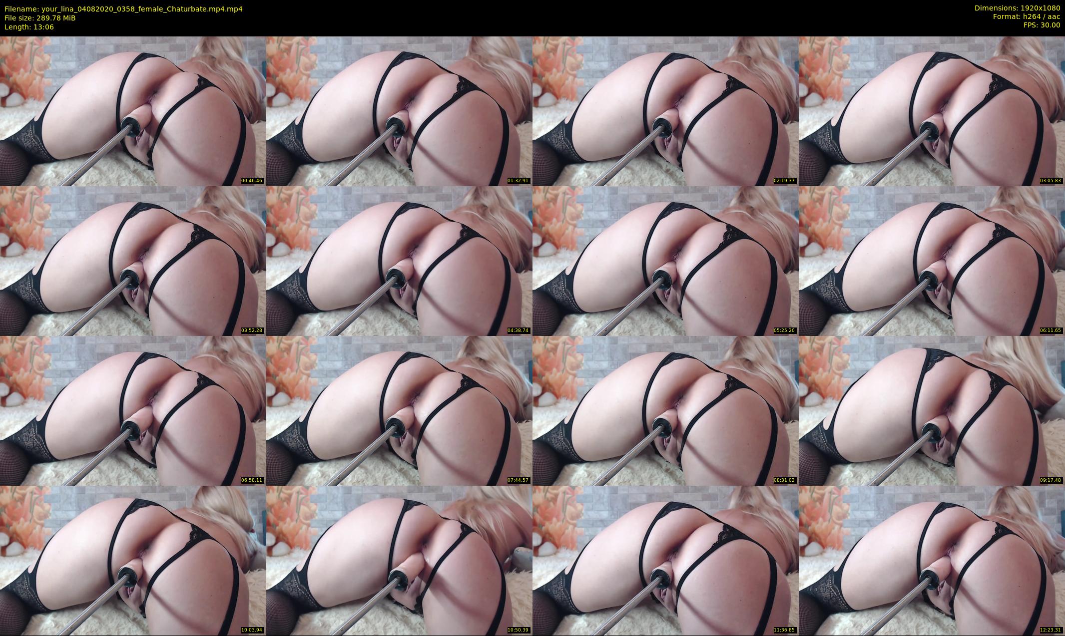 your_lina — 14 minute Chaturbate female cam show recording, 1080p, Aug 4, 2020
