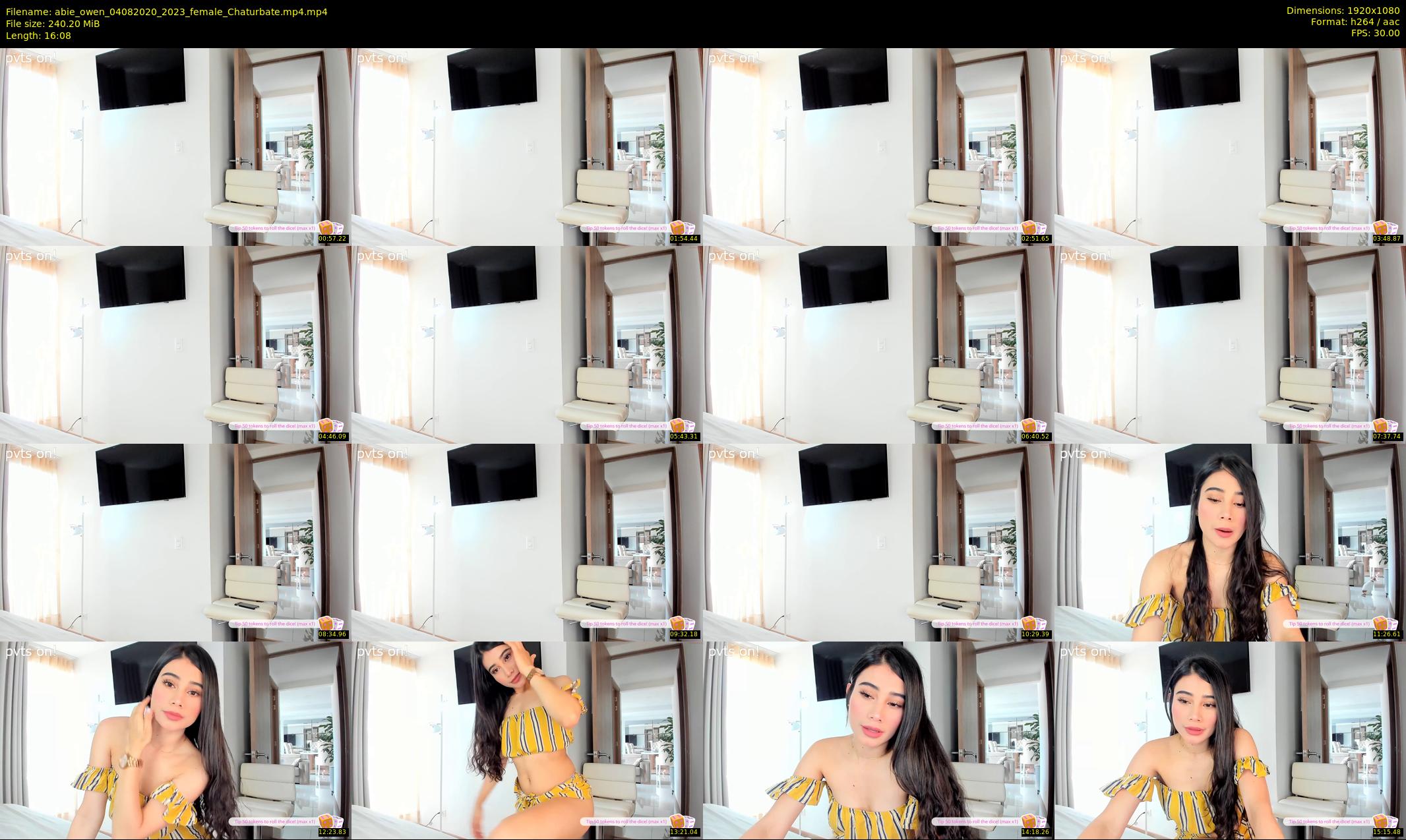 abie_owen — 17 minute Chaturbate female cam show recording, 1080p, Aug 4, 2020