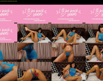 adonamazzara — 58 minute Chaturbate female cam show recording, 720p, Aug 5, 2020
