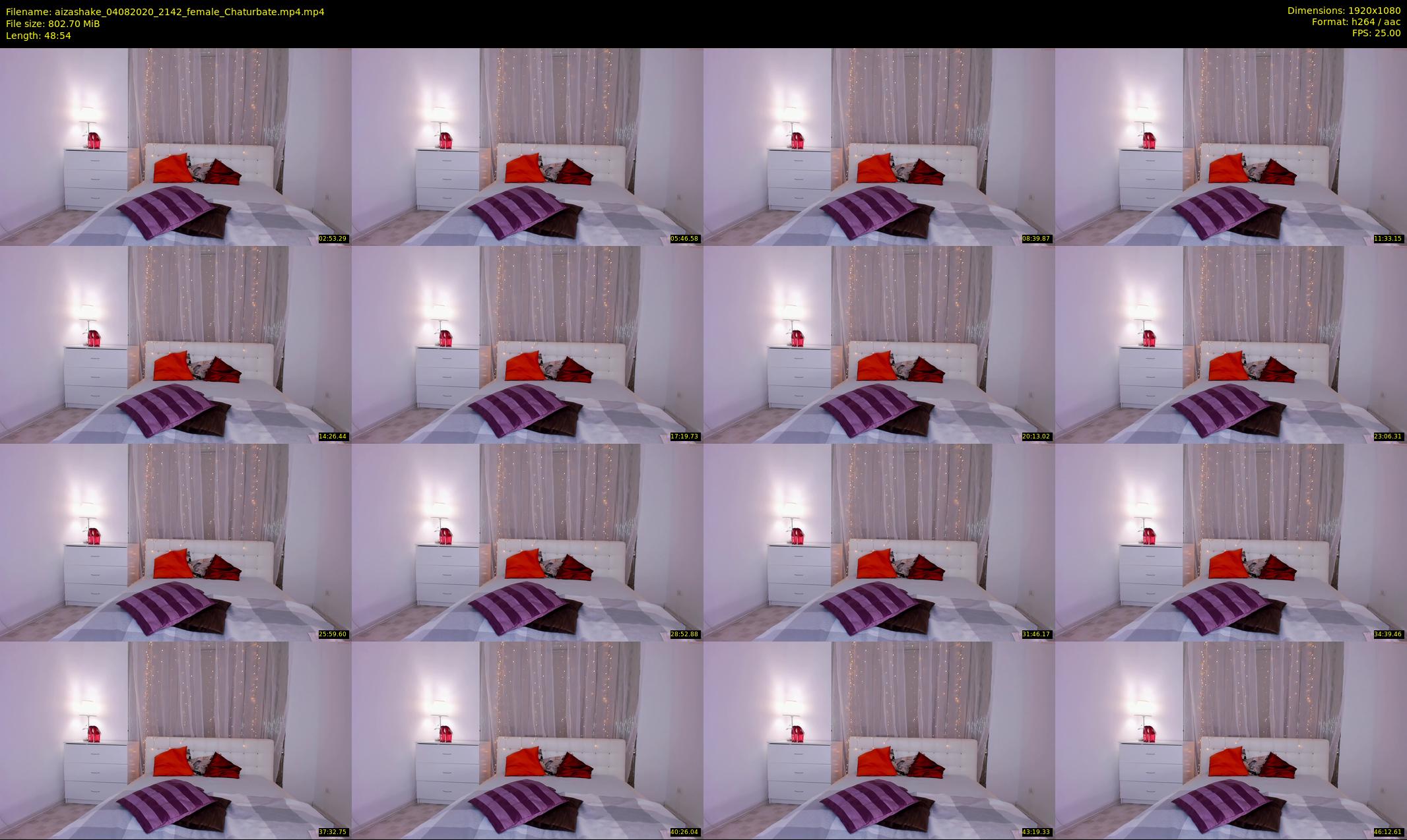 aizashake — 49 minute Chaturbate female cam show recording, 1080p, Aug 4, 2020